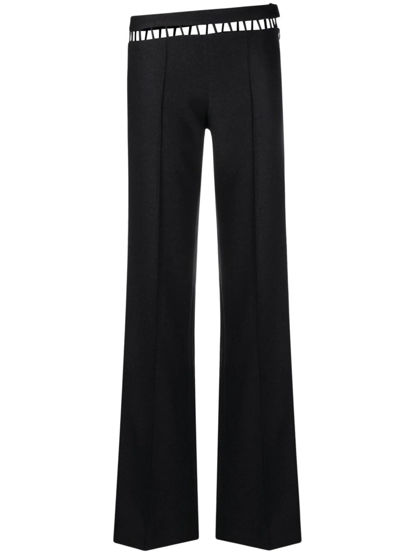 Osmia cut-out detail high-waisted trousers