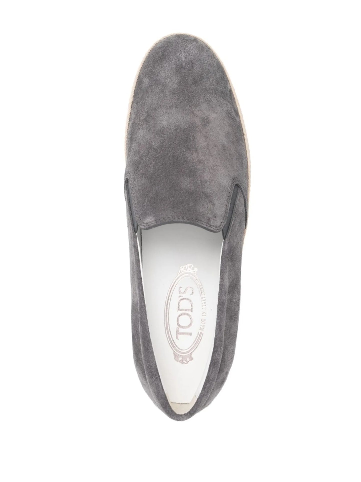 suede slip-on loafers