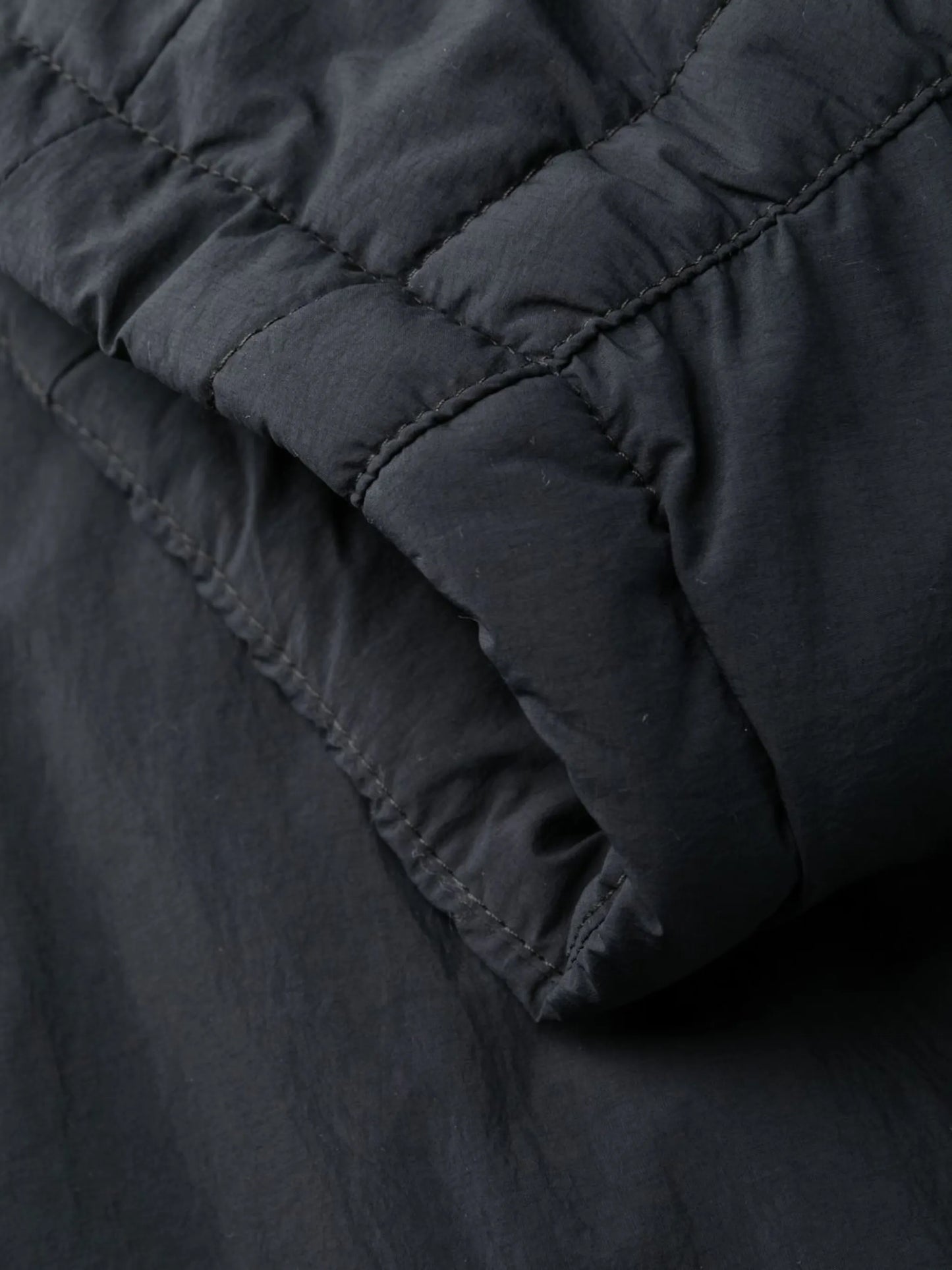 high-neck single-breasted coat