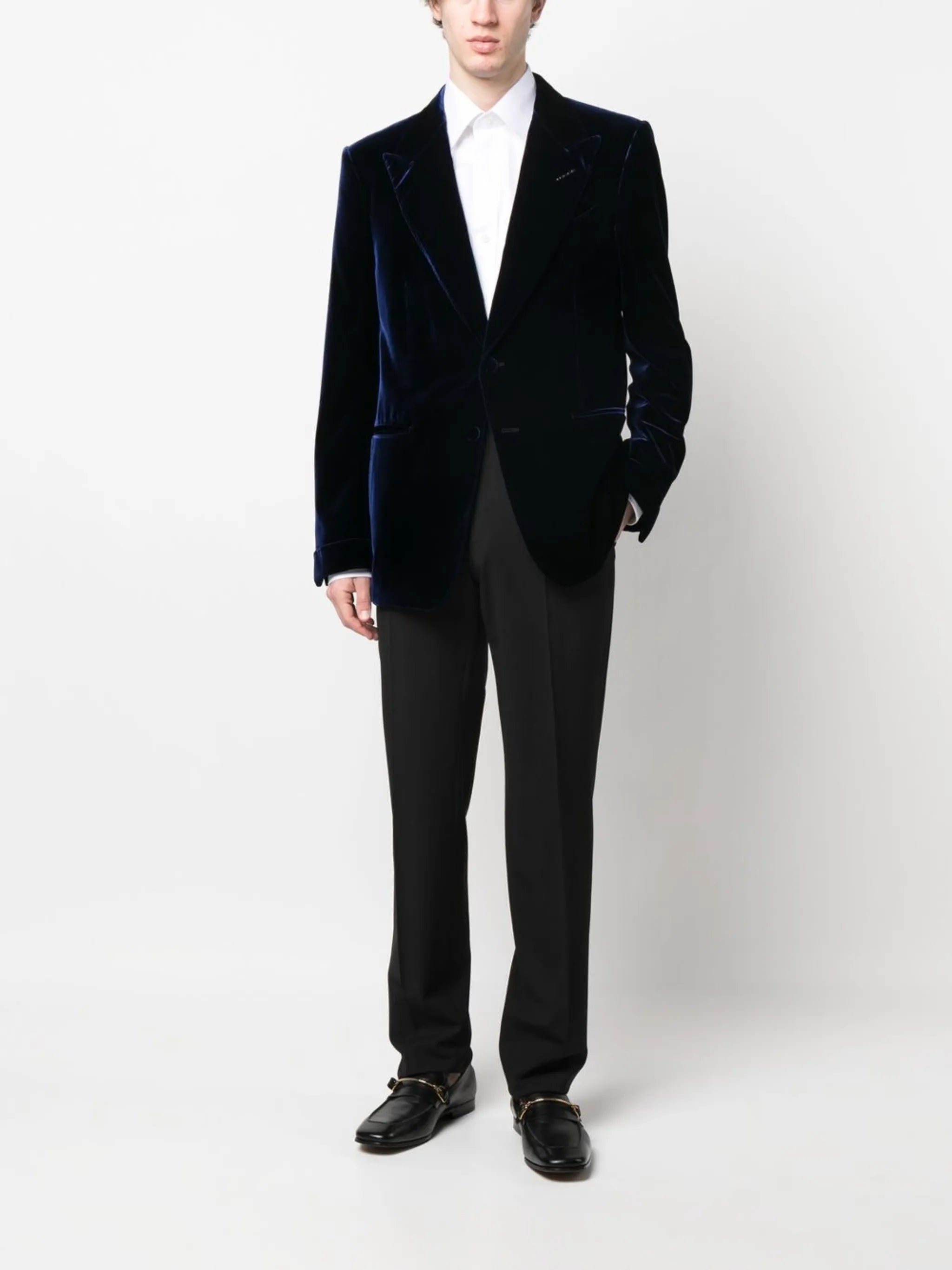 long-sleeve cotton shirt