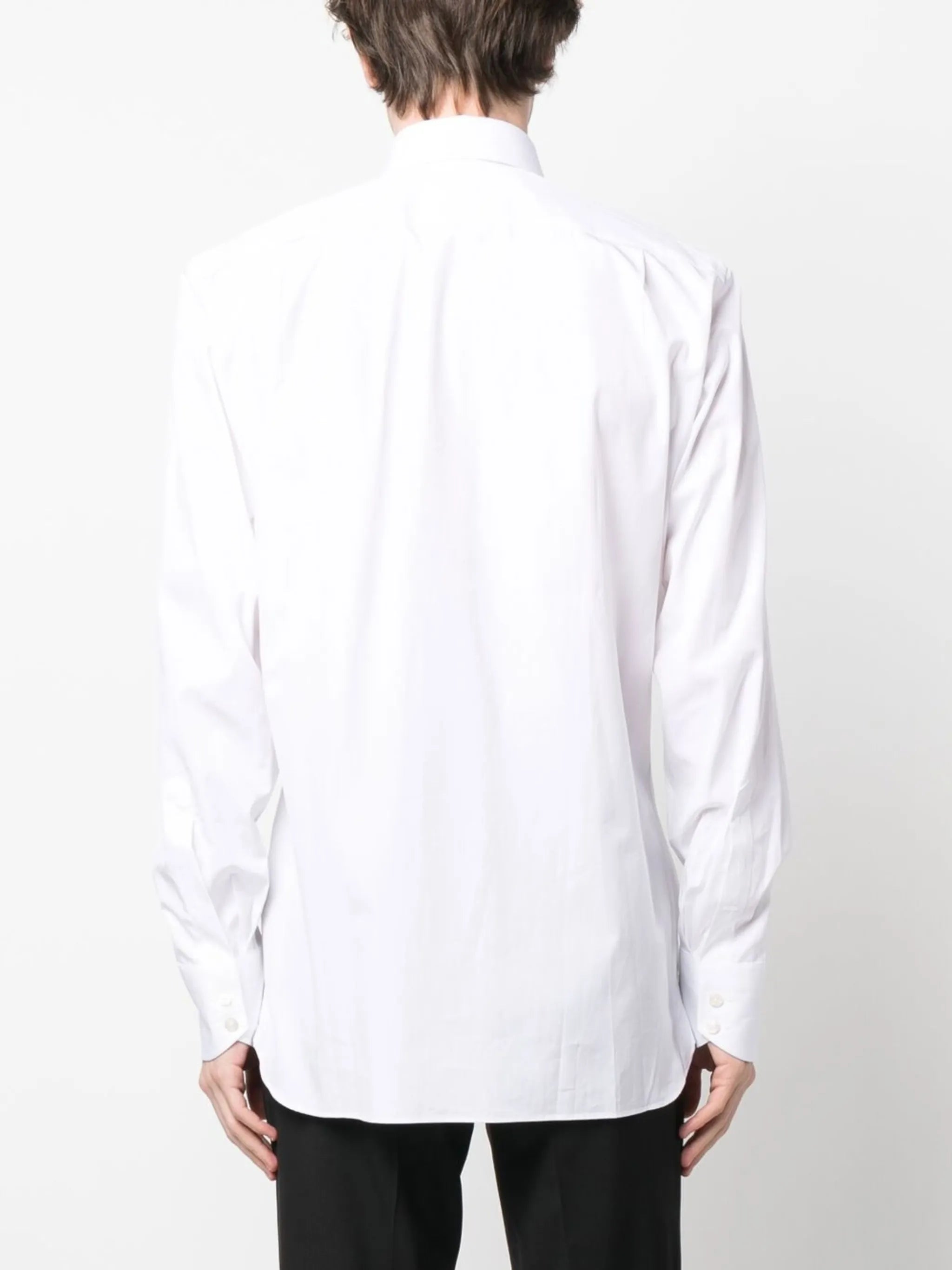 long-sleeve cotton shirt