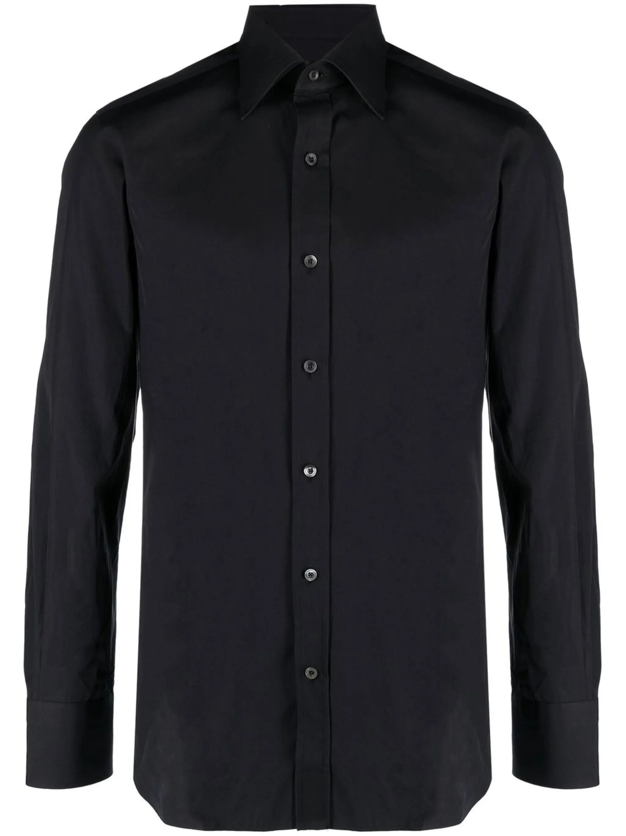 long-sleeve cotton shirt