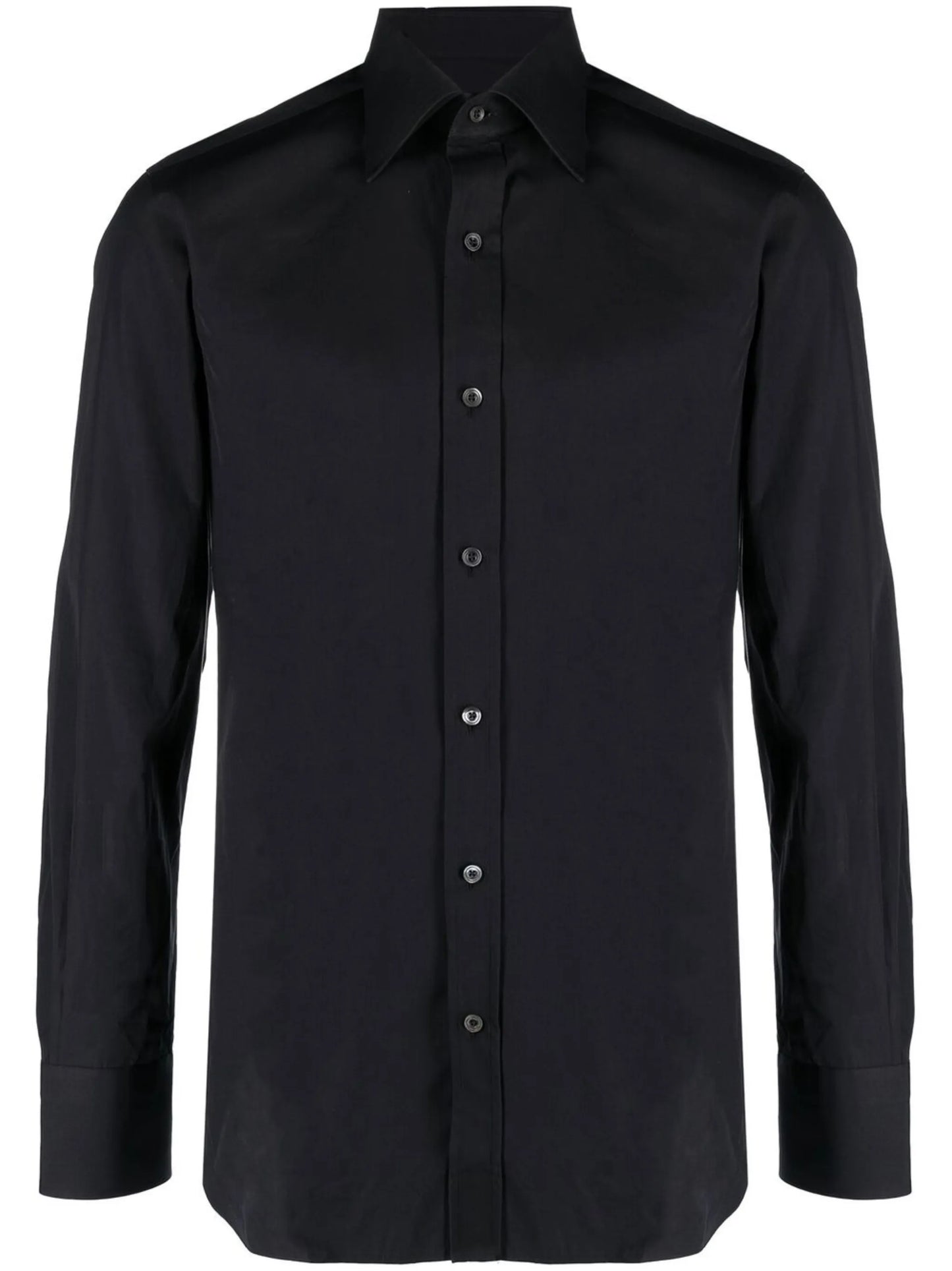 long-sleeve cotton shirt