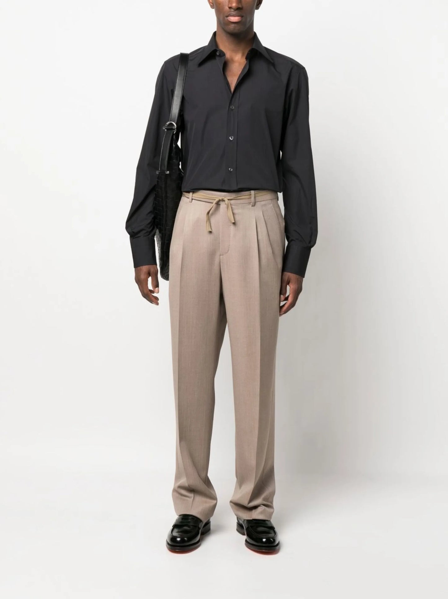 long-sleeve cotton shirt