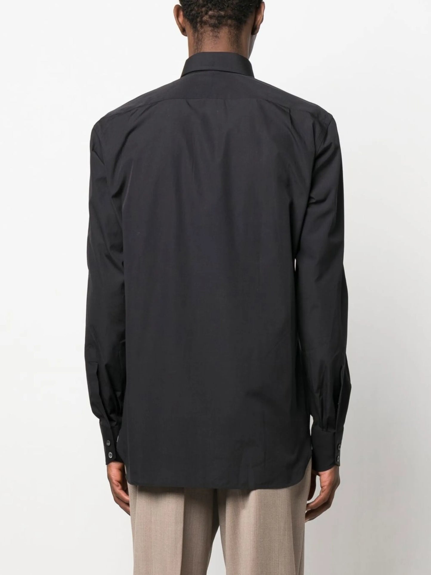 long-sleeve cotton shirt