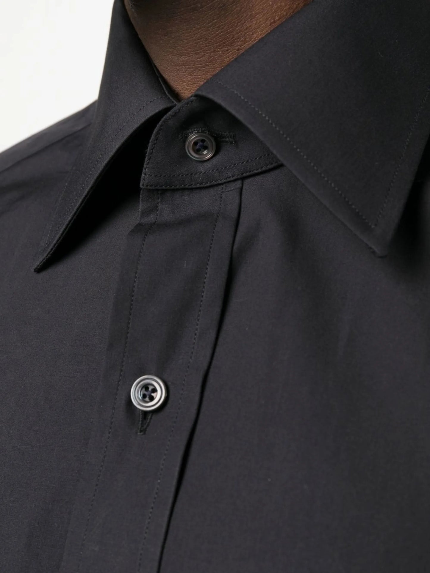long-sleeve cotton shirt