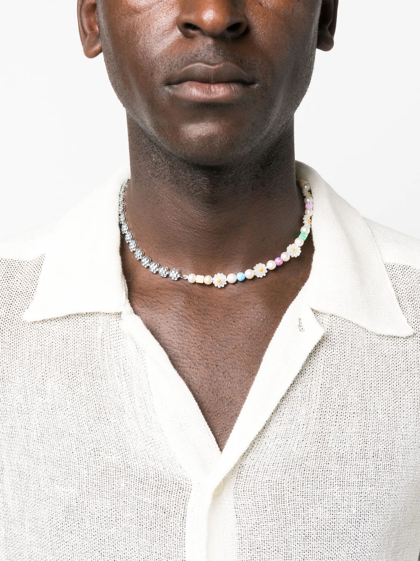 x Botter beaded pearl necklace