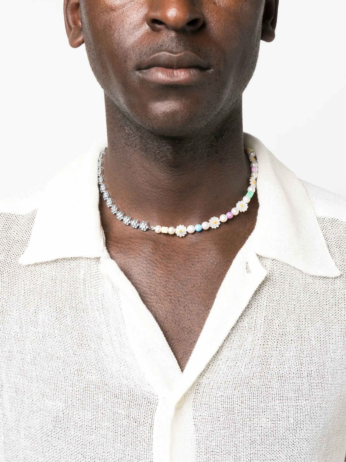 x Botter beaded pearl necklace