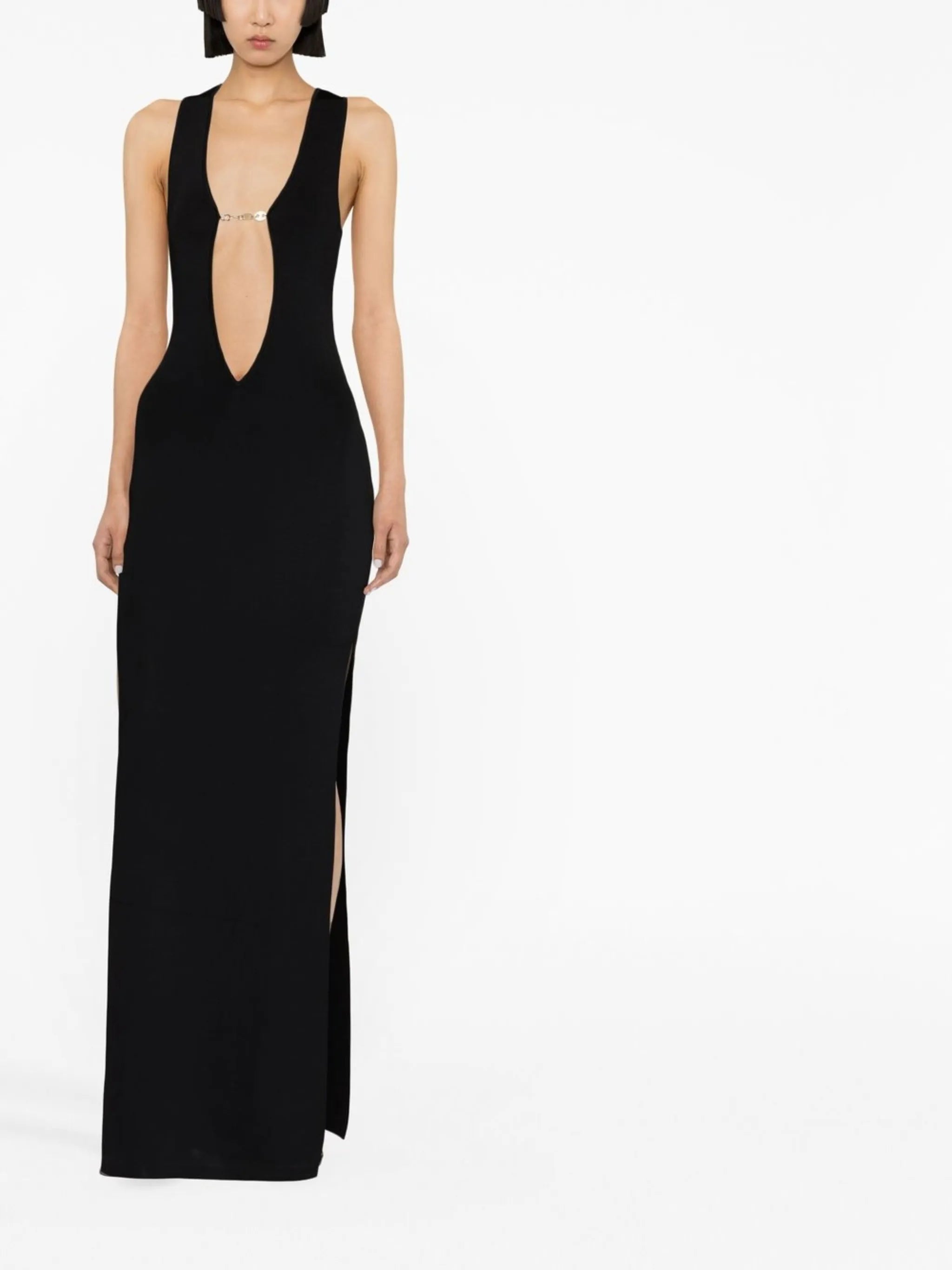 V-neck dress