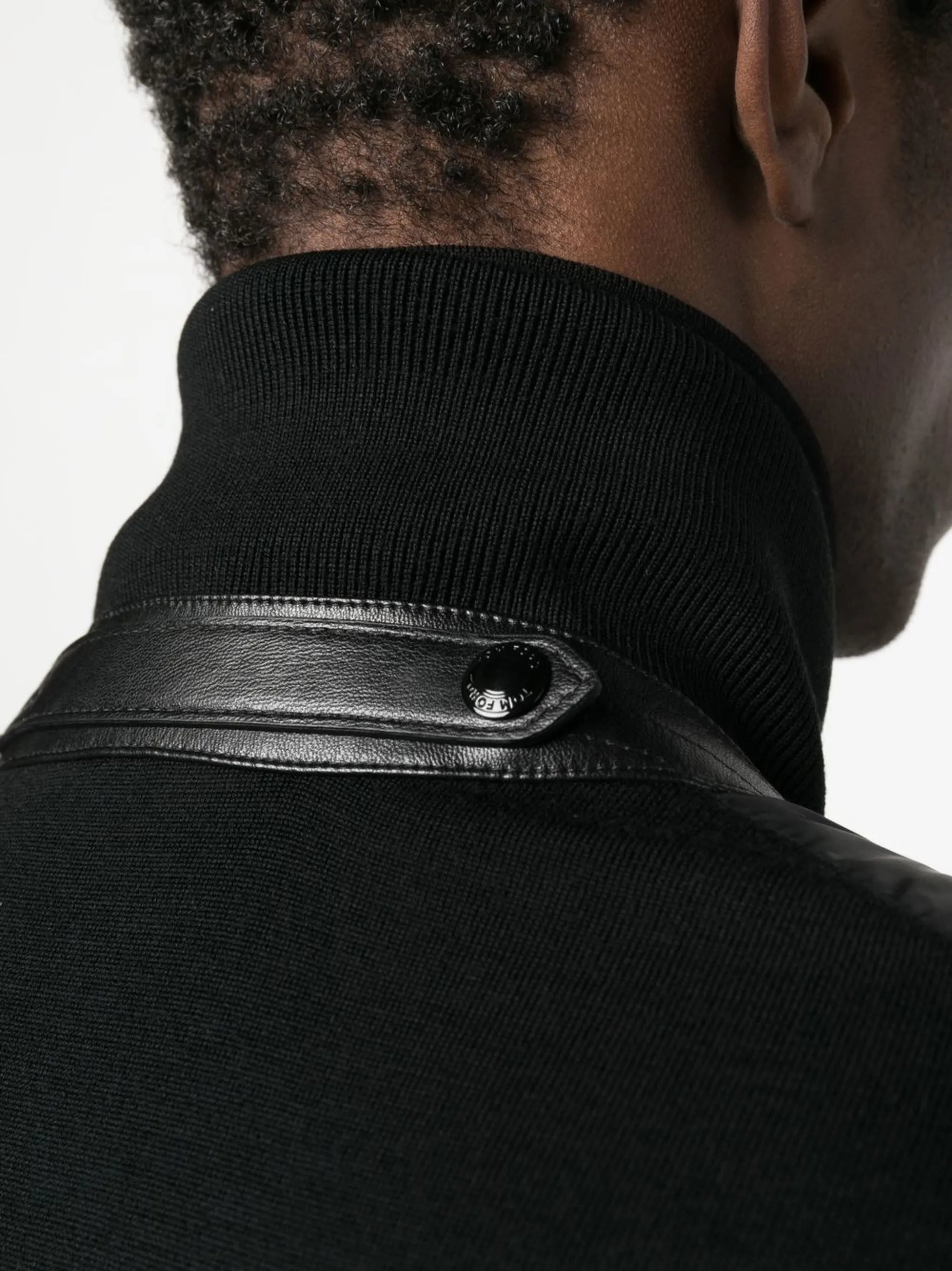 quilted zip-up jacket