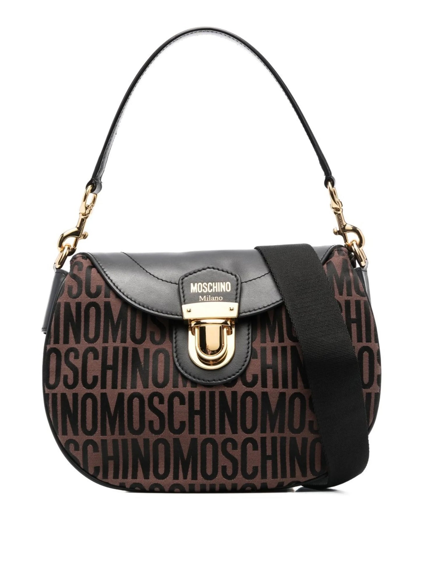 logo stamp monogram shoulder bag