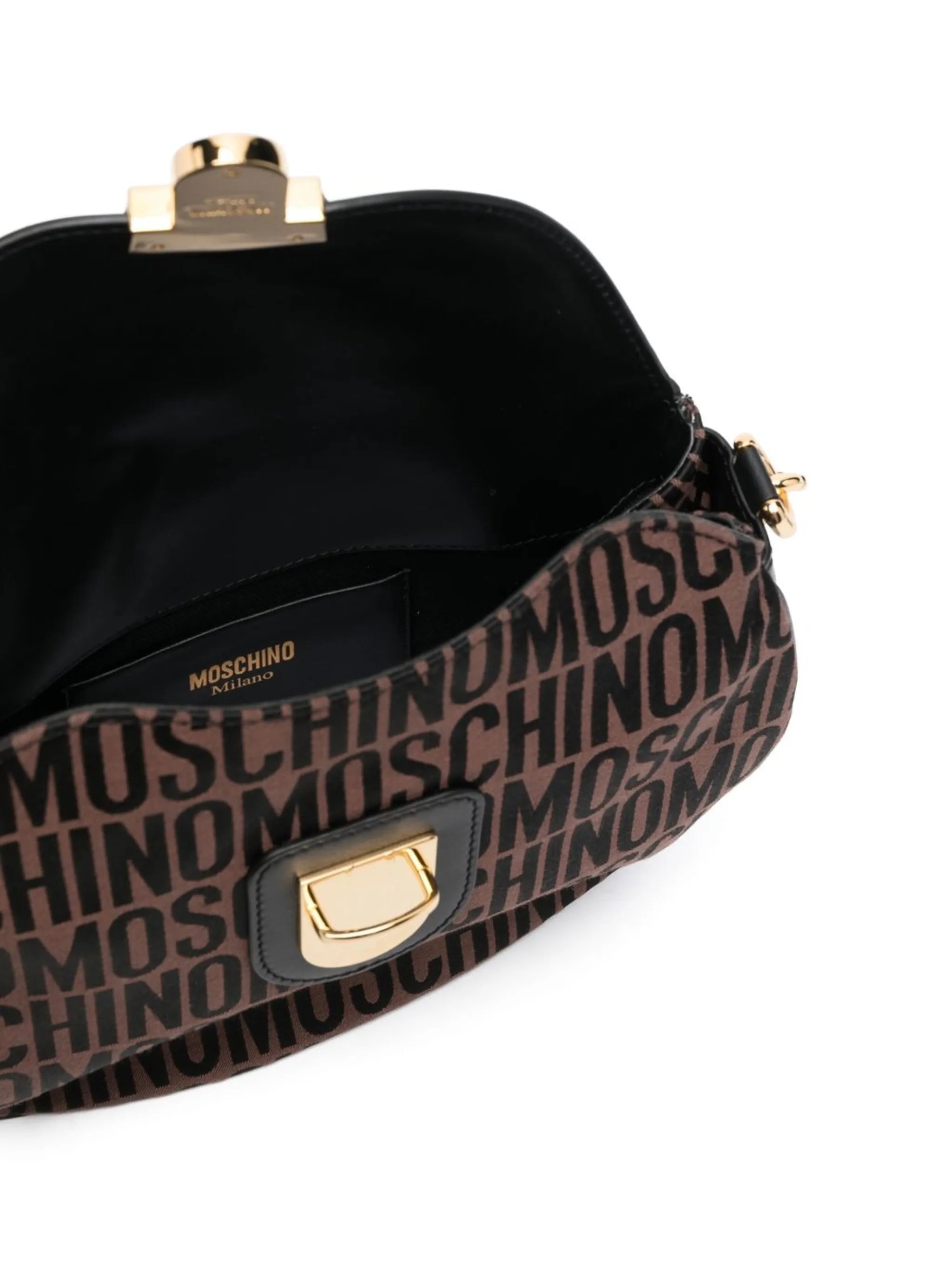 logo stamp monogram shoulder bag