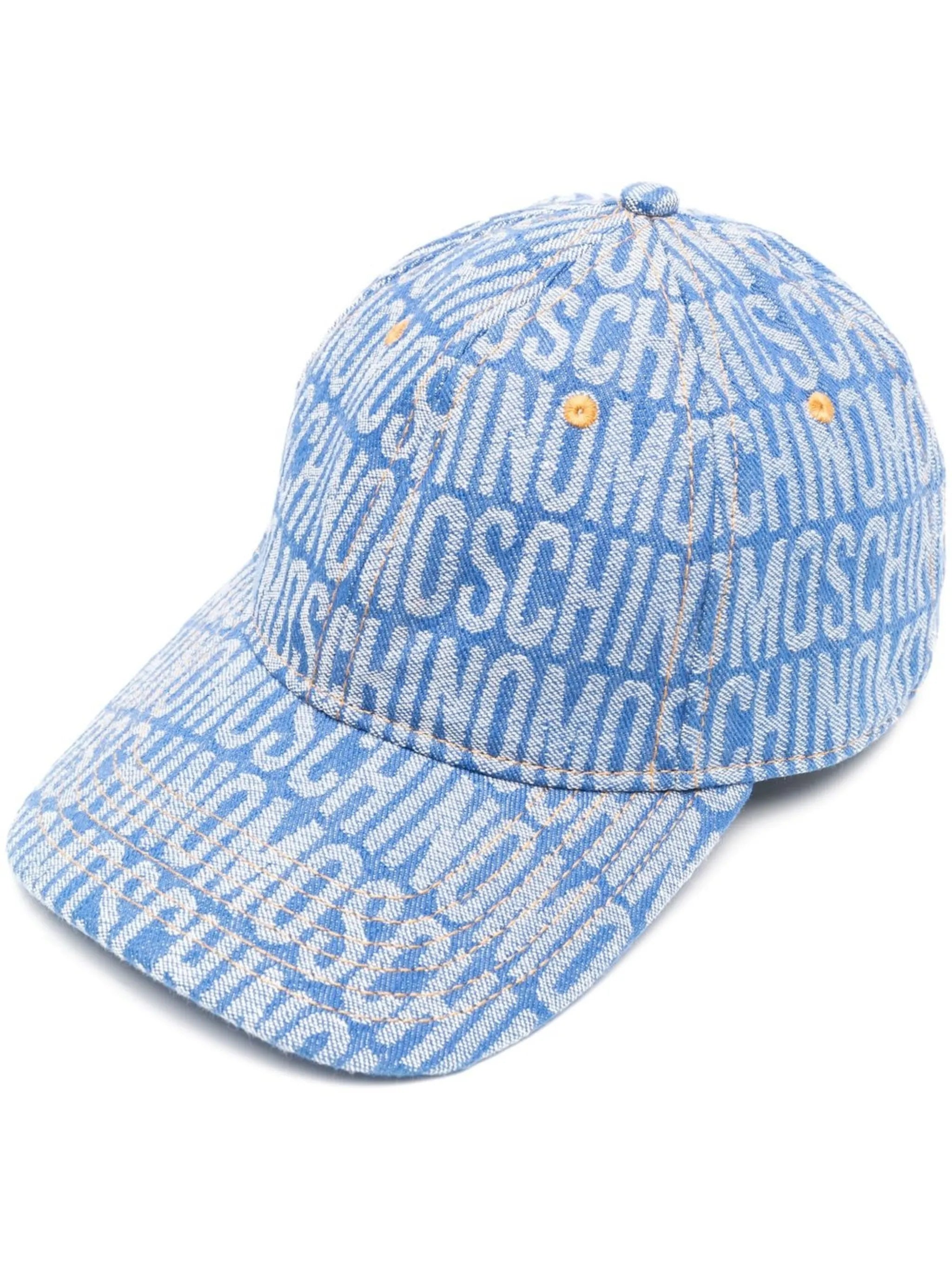 logo-print baseball cap
