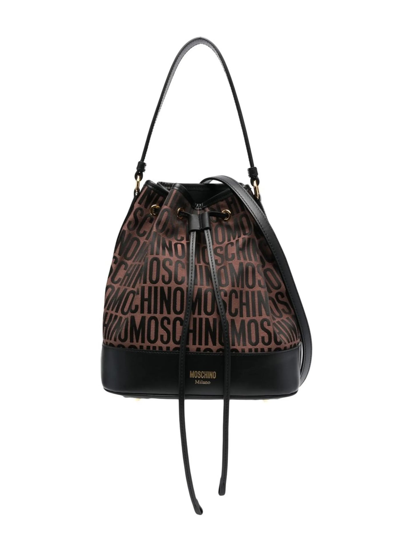 logo-motif bucket bag