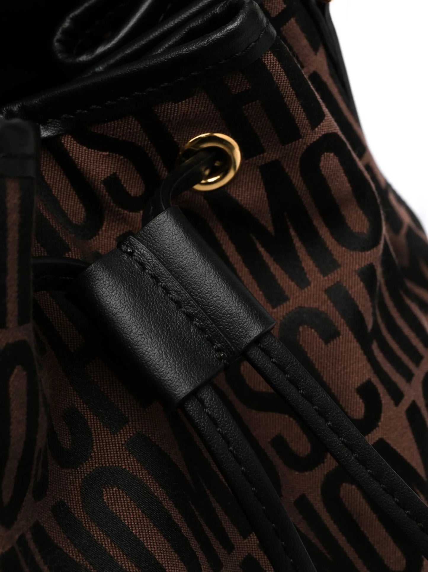logo-motif bucket bag