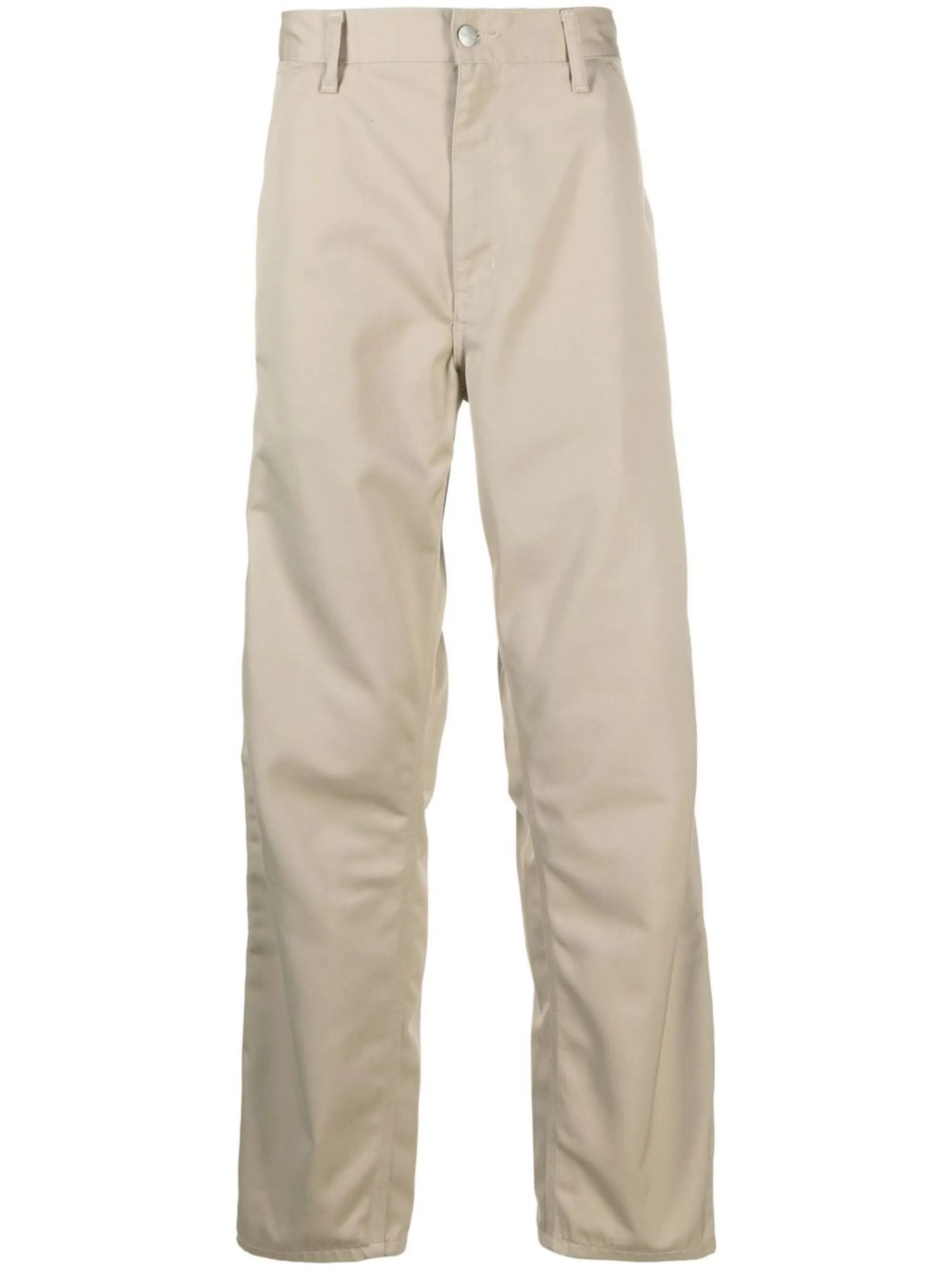 Simple straight-leg trousers