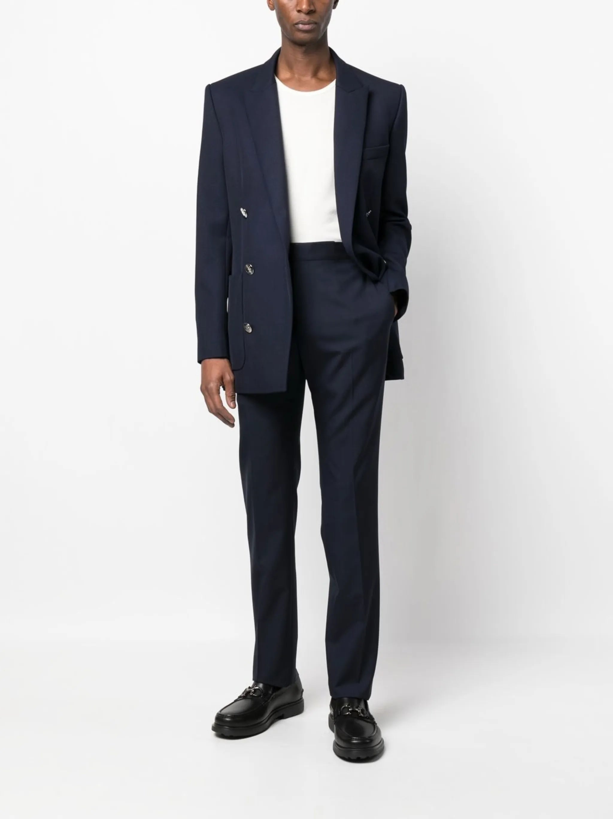 wool tailored trousers