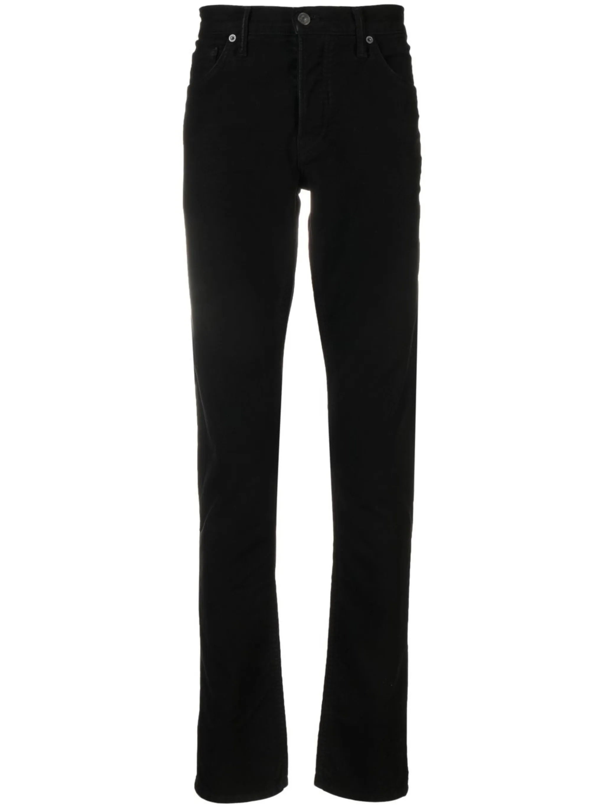 slim-cut leg trousers