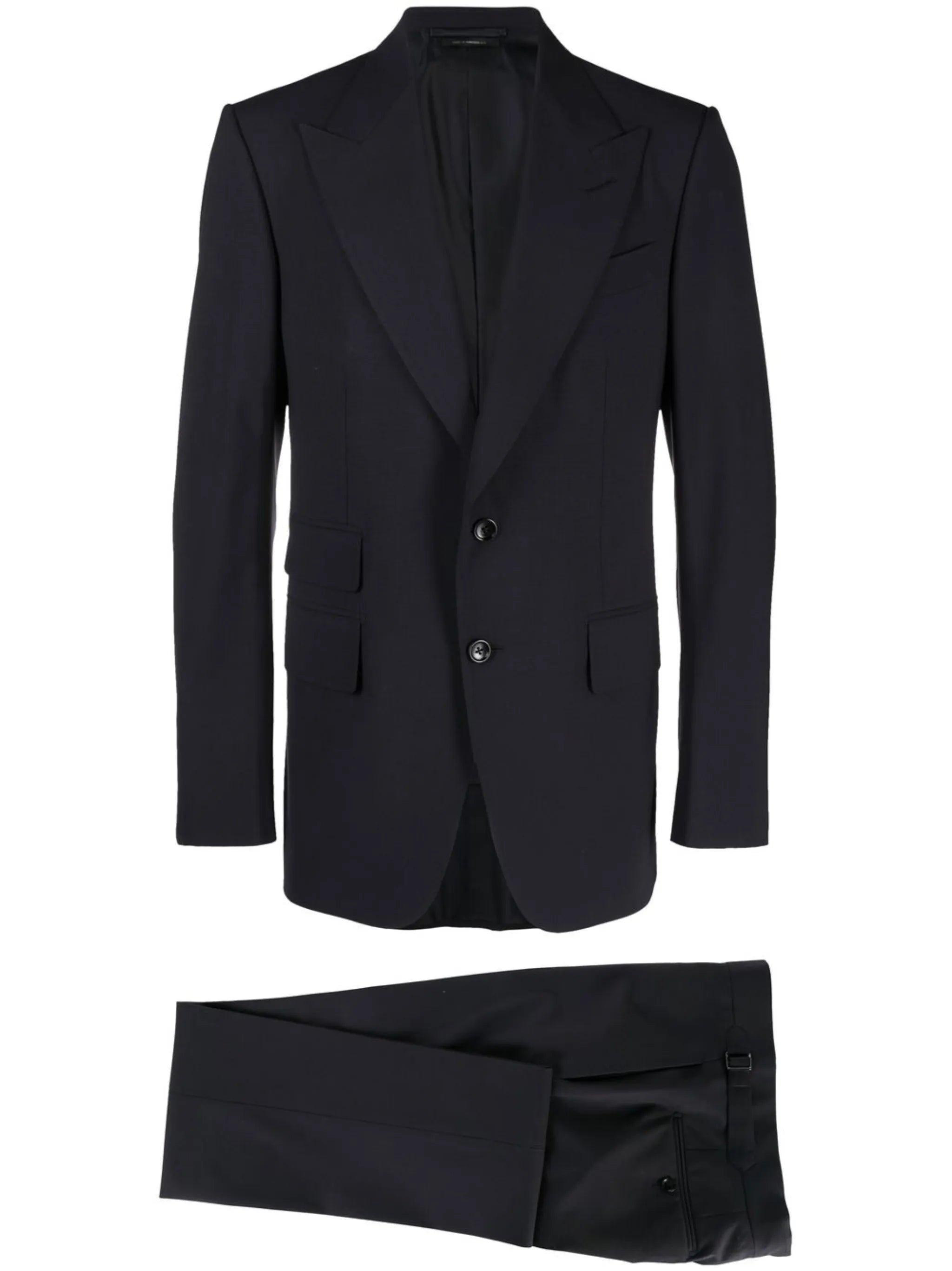 Shelton bi-stretch single-breasted suit