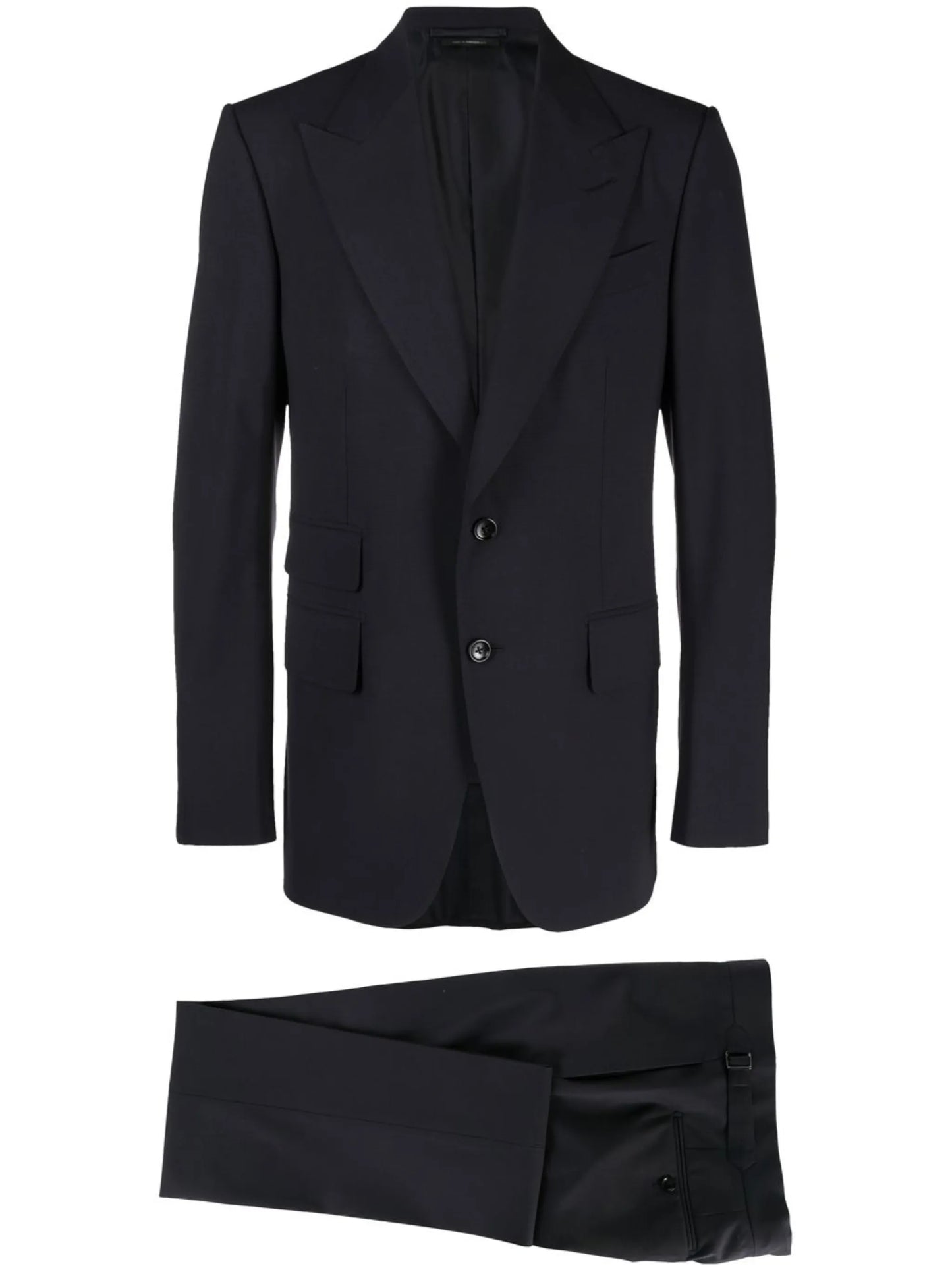 Shelton bi-stretch single-breasted suit
