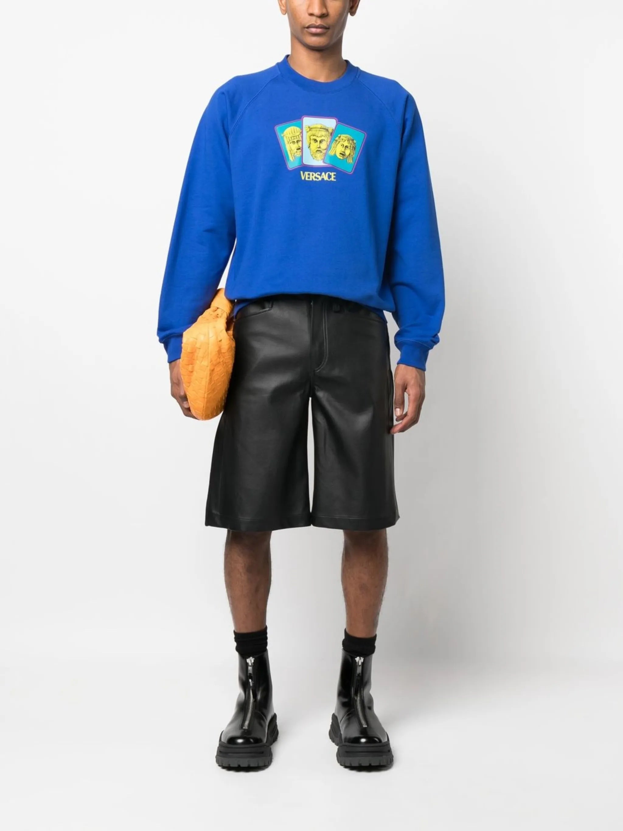 logo-print cotton sweatshirt