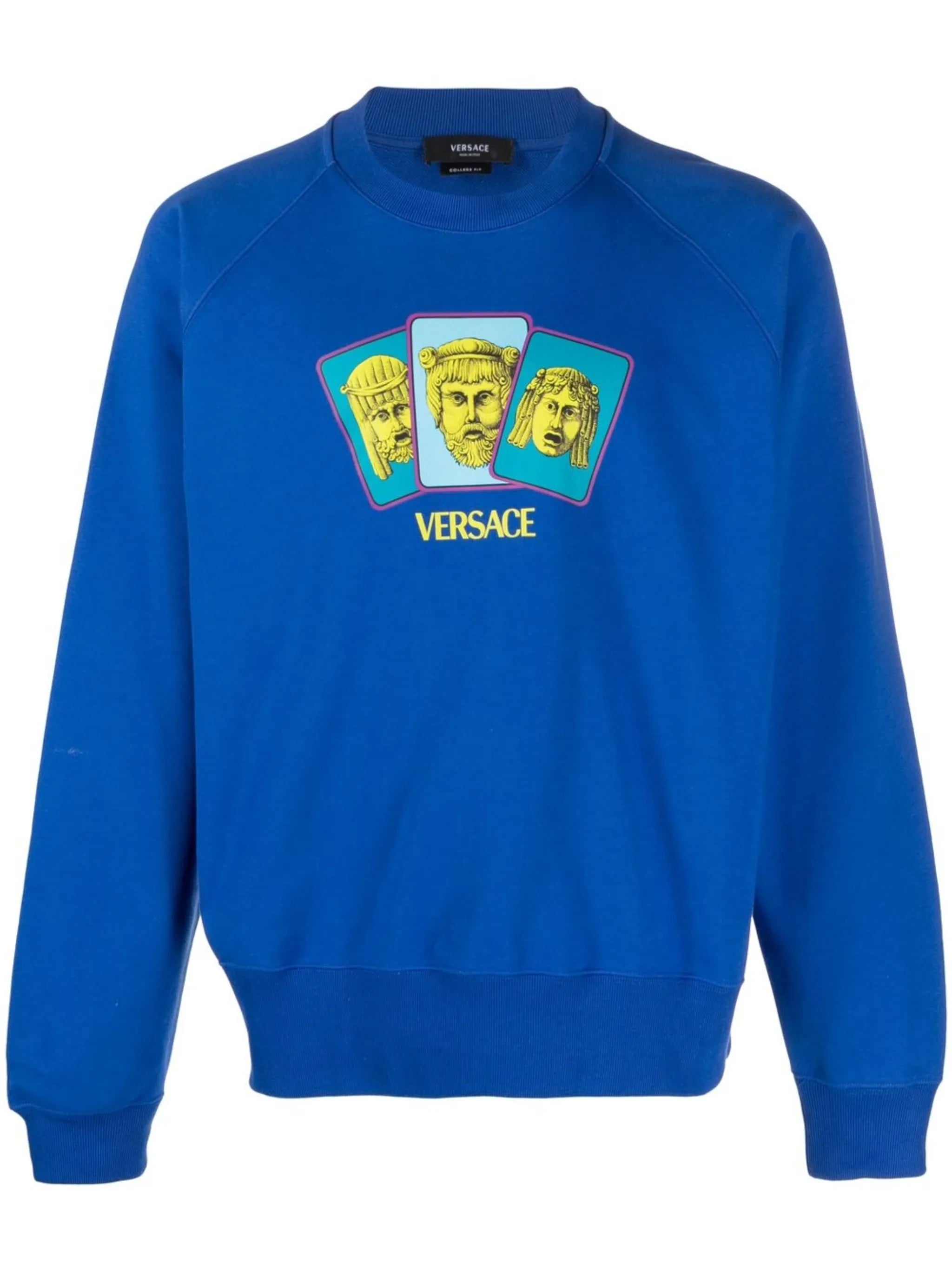 logo-print cotton sweatshirt