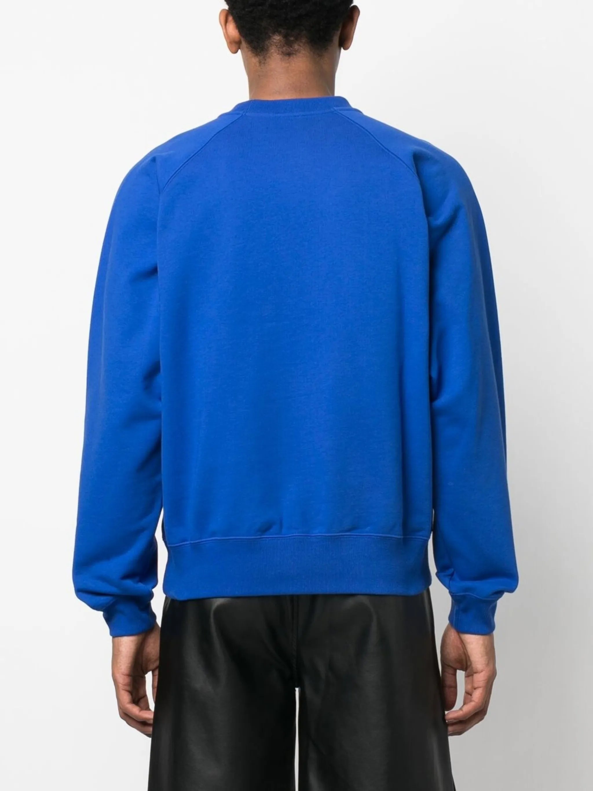 logo-print cotton sweatshirt