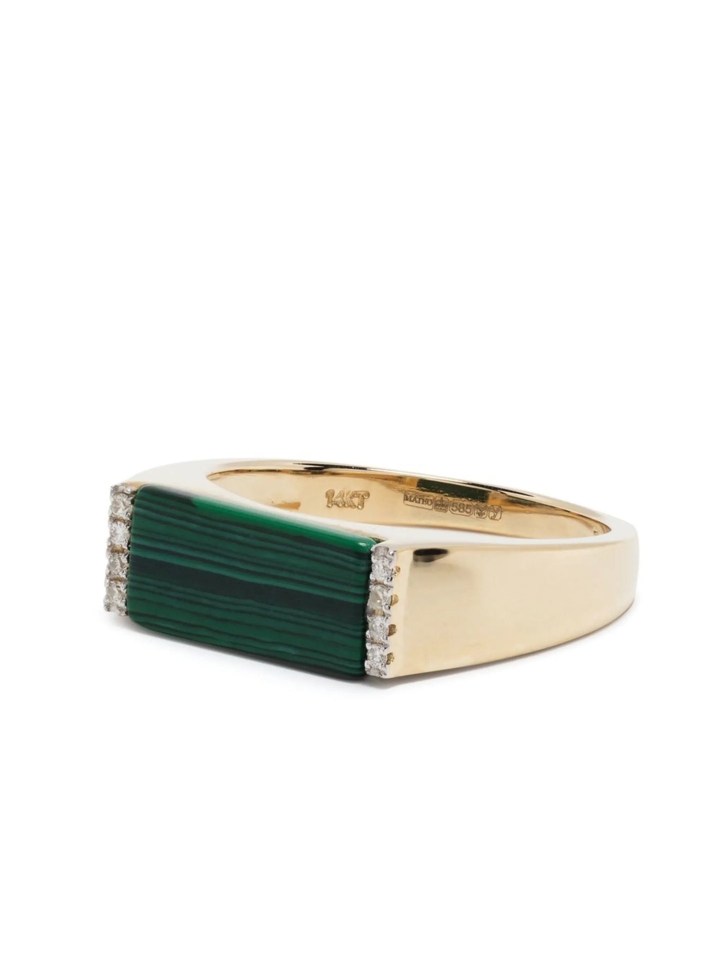 Overlap pinky ring