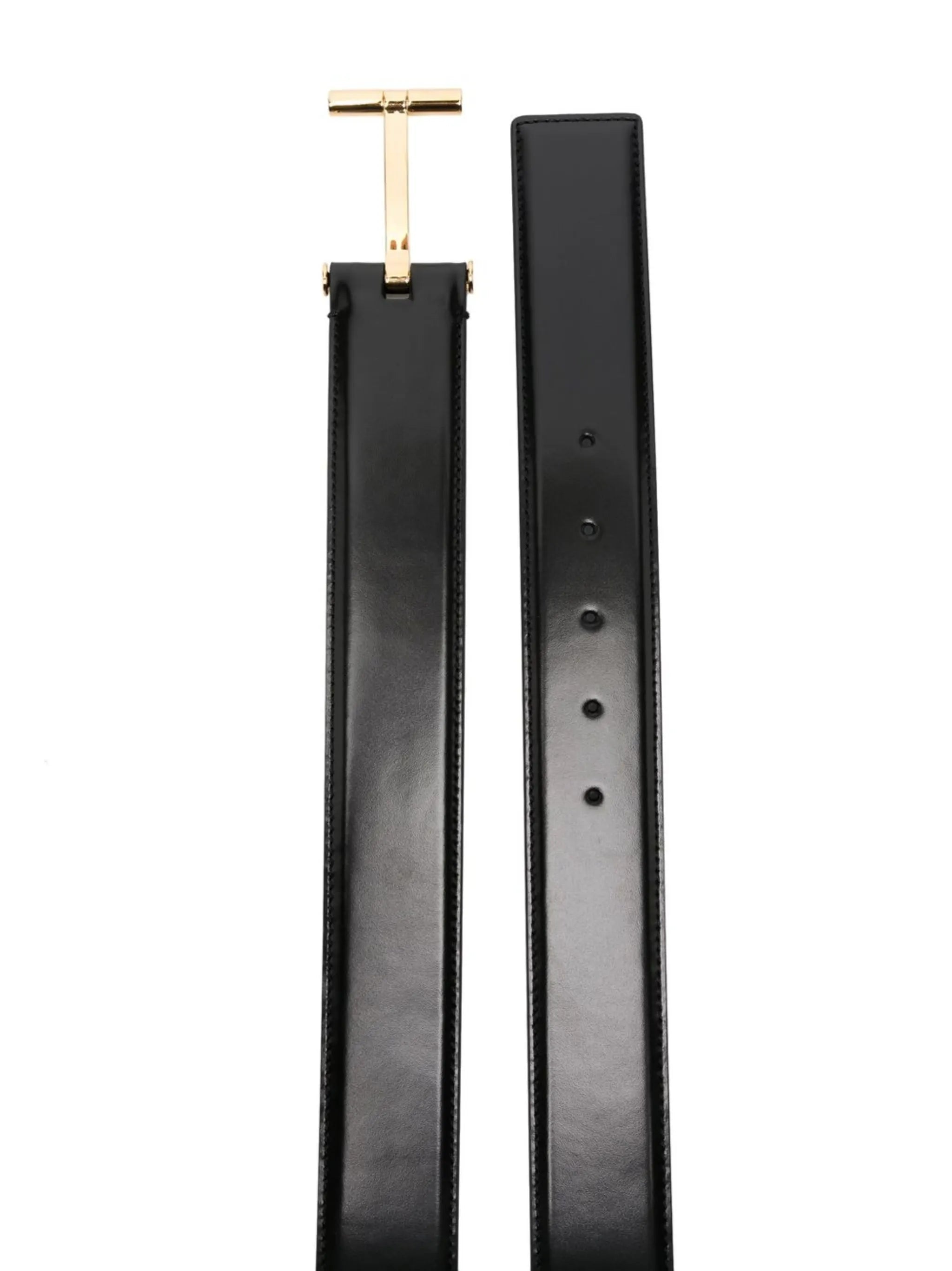 T leather belt
