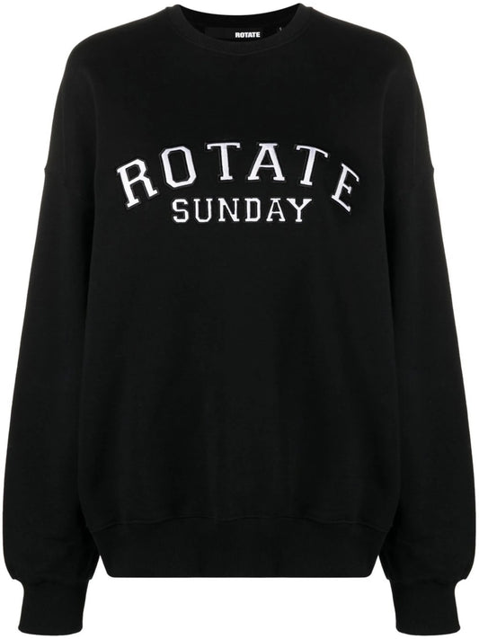 appliqué-logo sweatshirt
