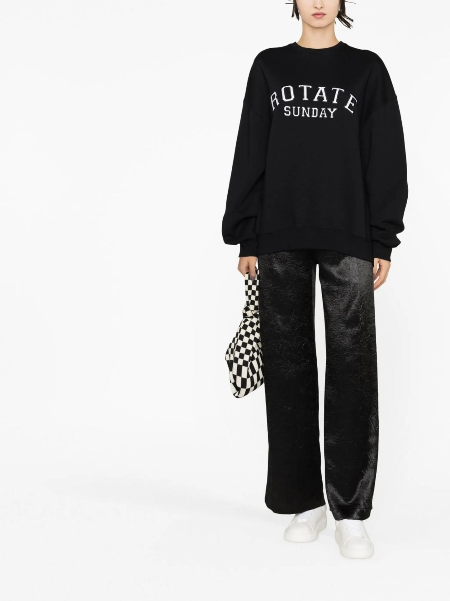 appliqué-logo sweatshirt
