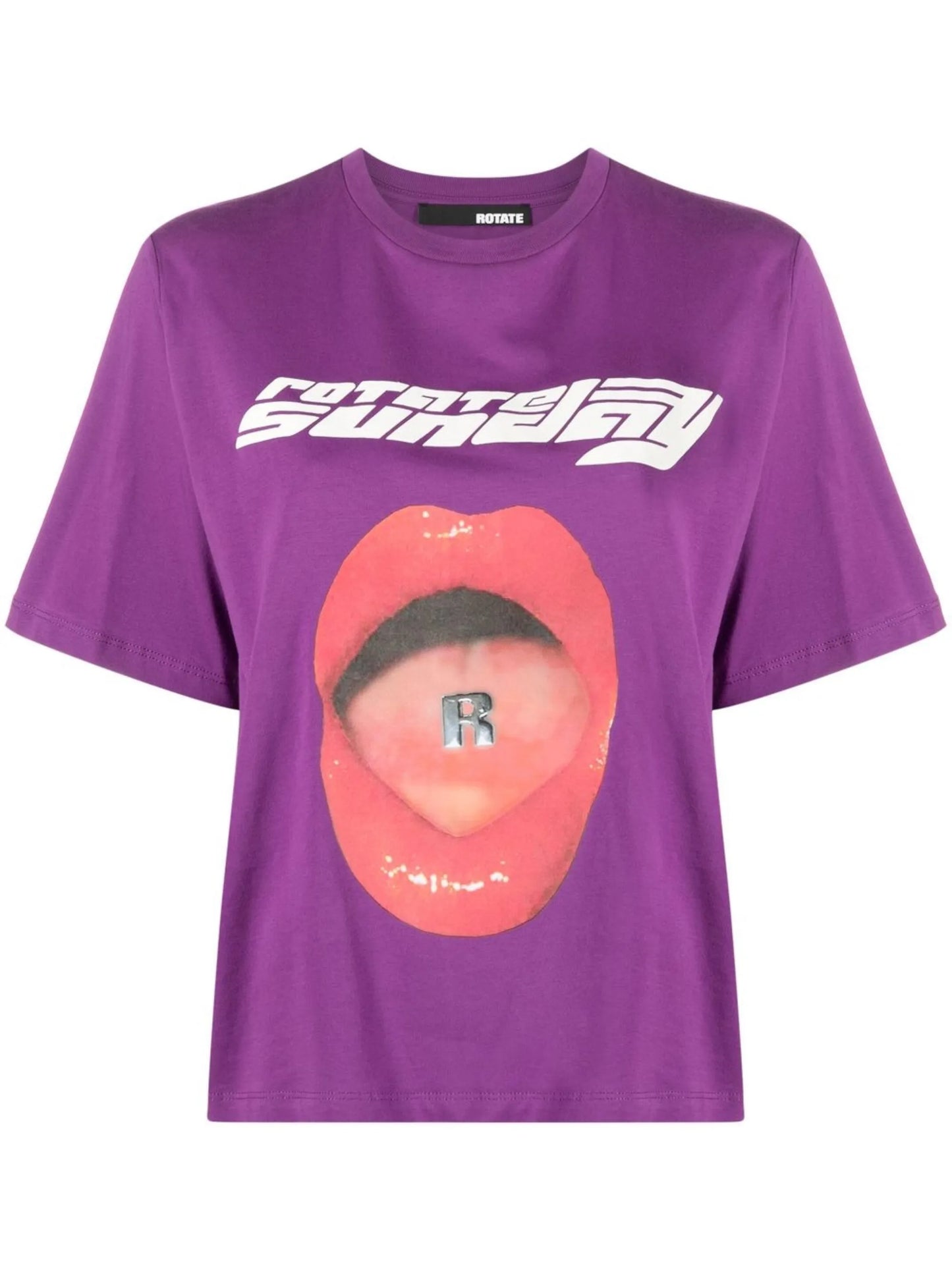 logo-print T-shirt