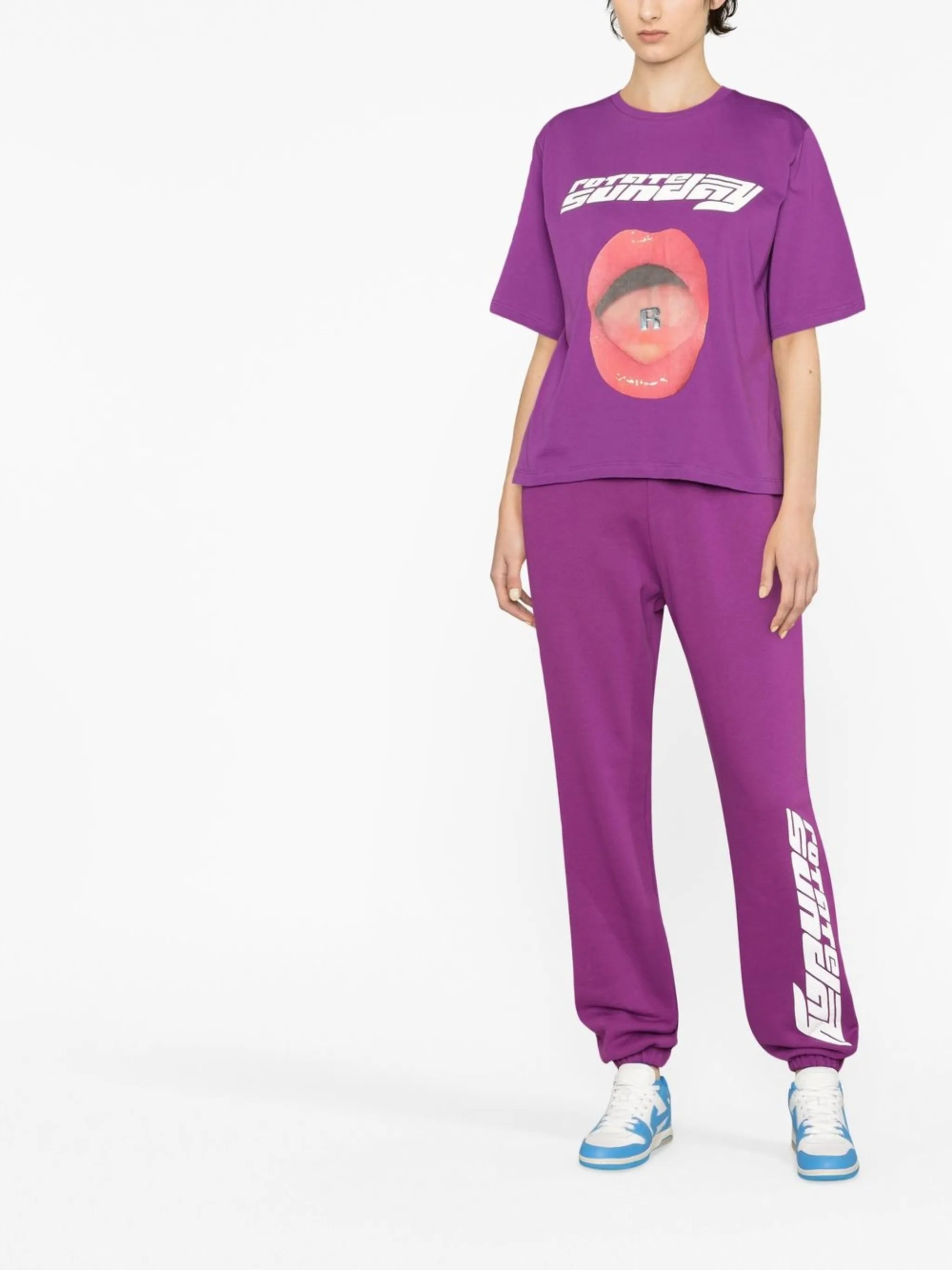 logo-print T-shirt