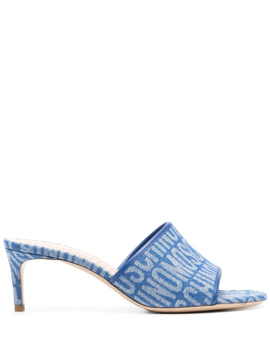 55mm logo-jacquard sandals