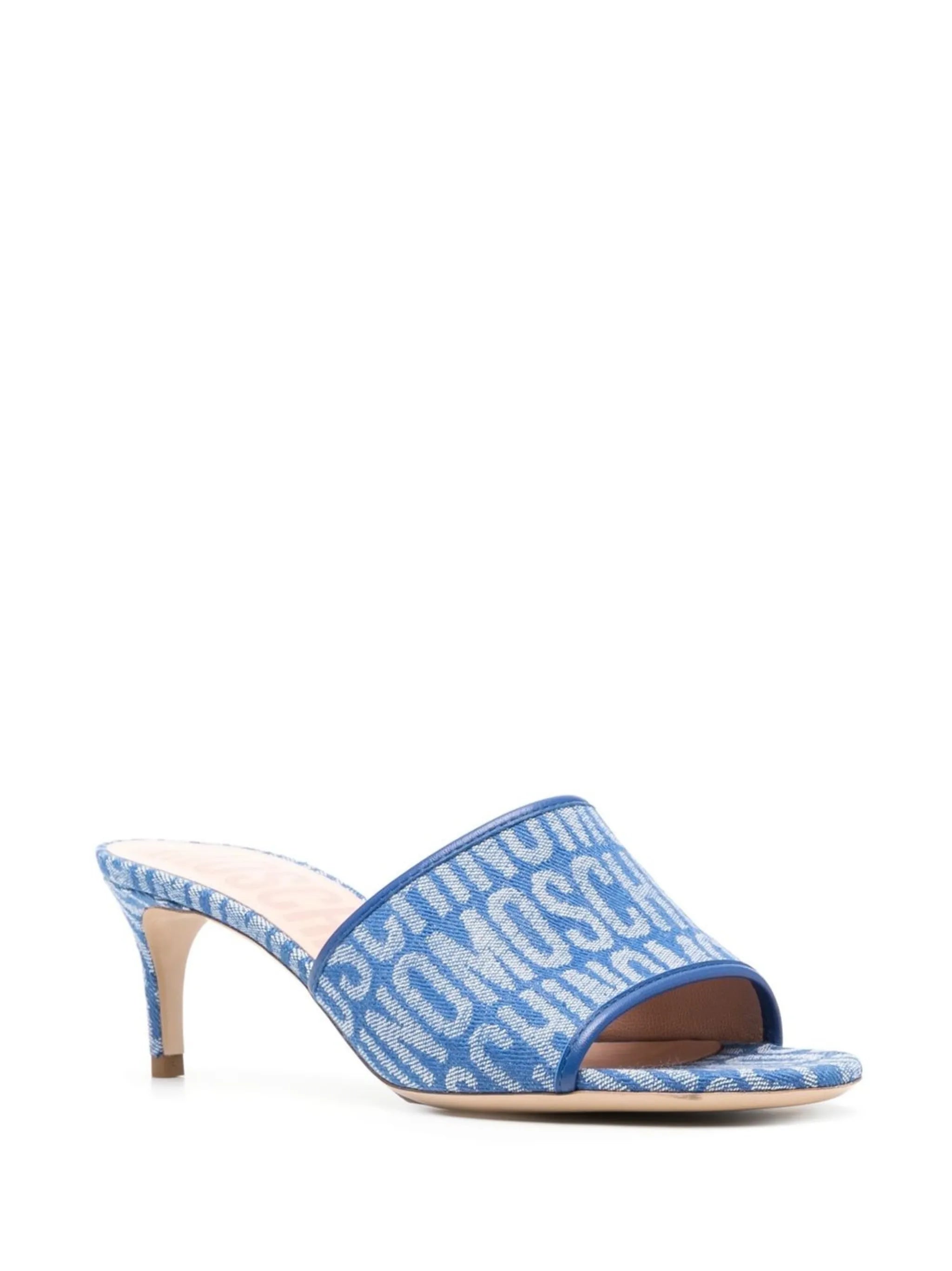 55mm logo-jacquard sandals
