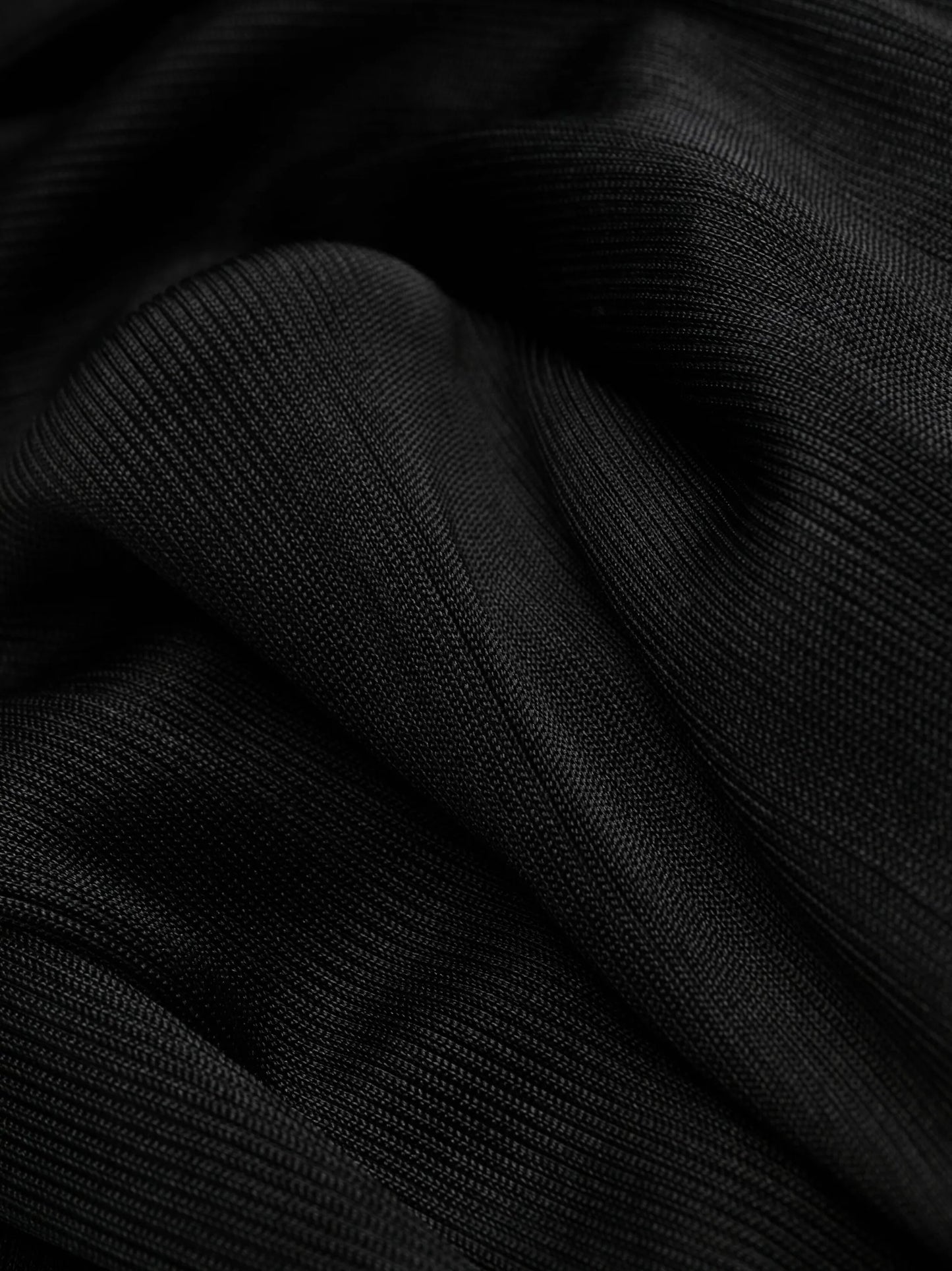 ribbed-knit sleeveless dress