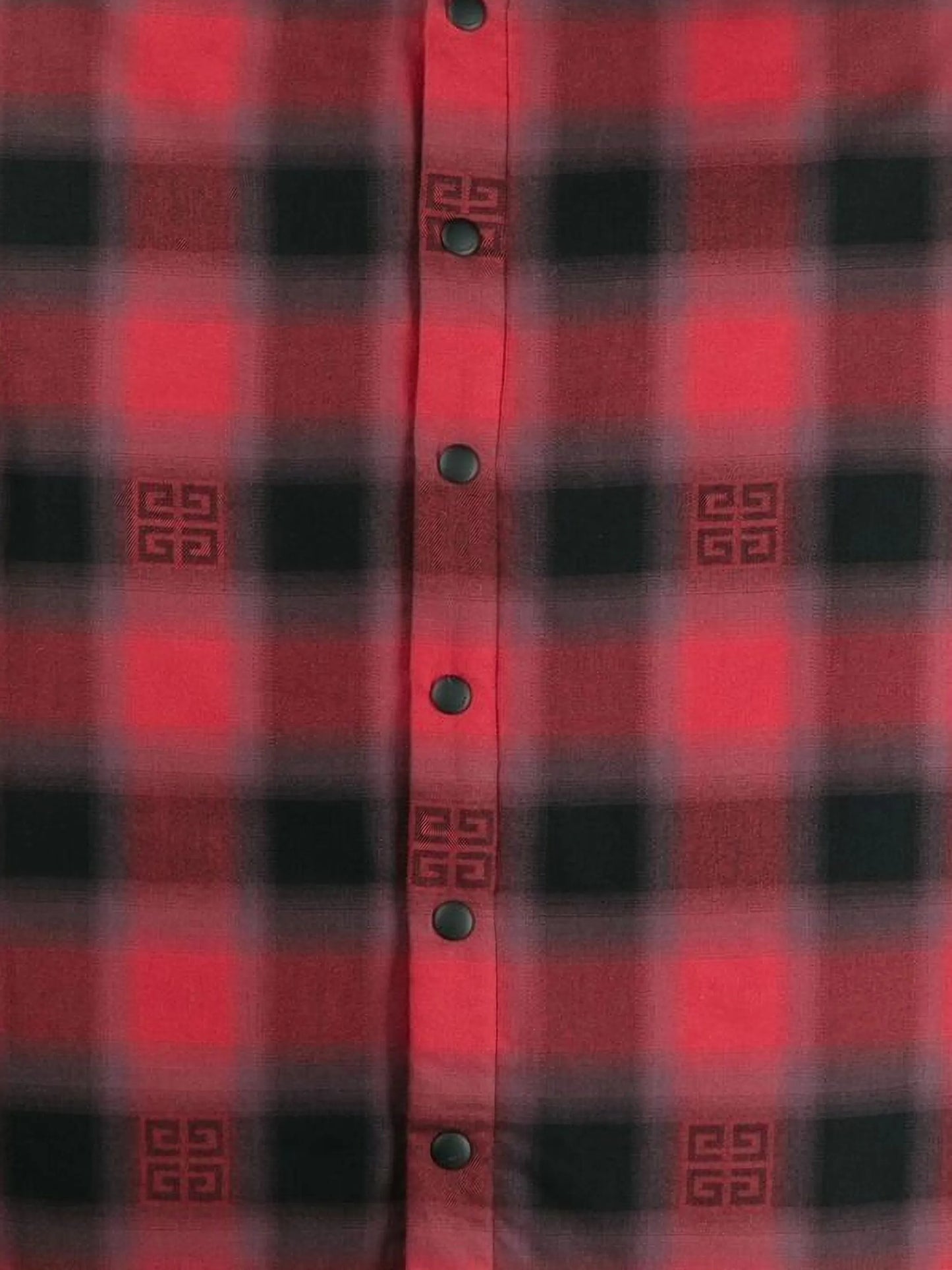 4G check-print padded shirt