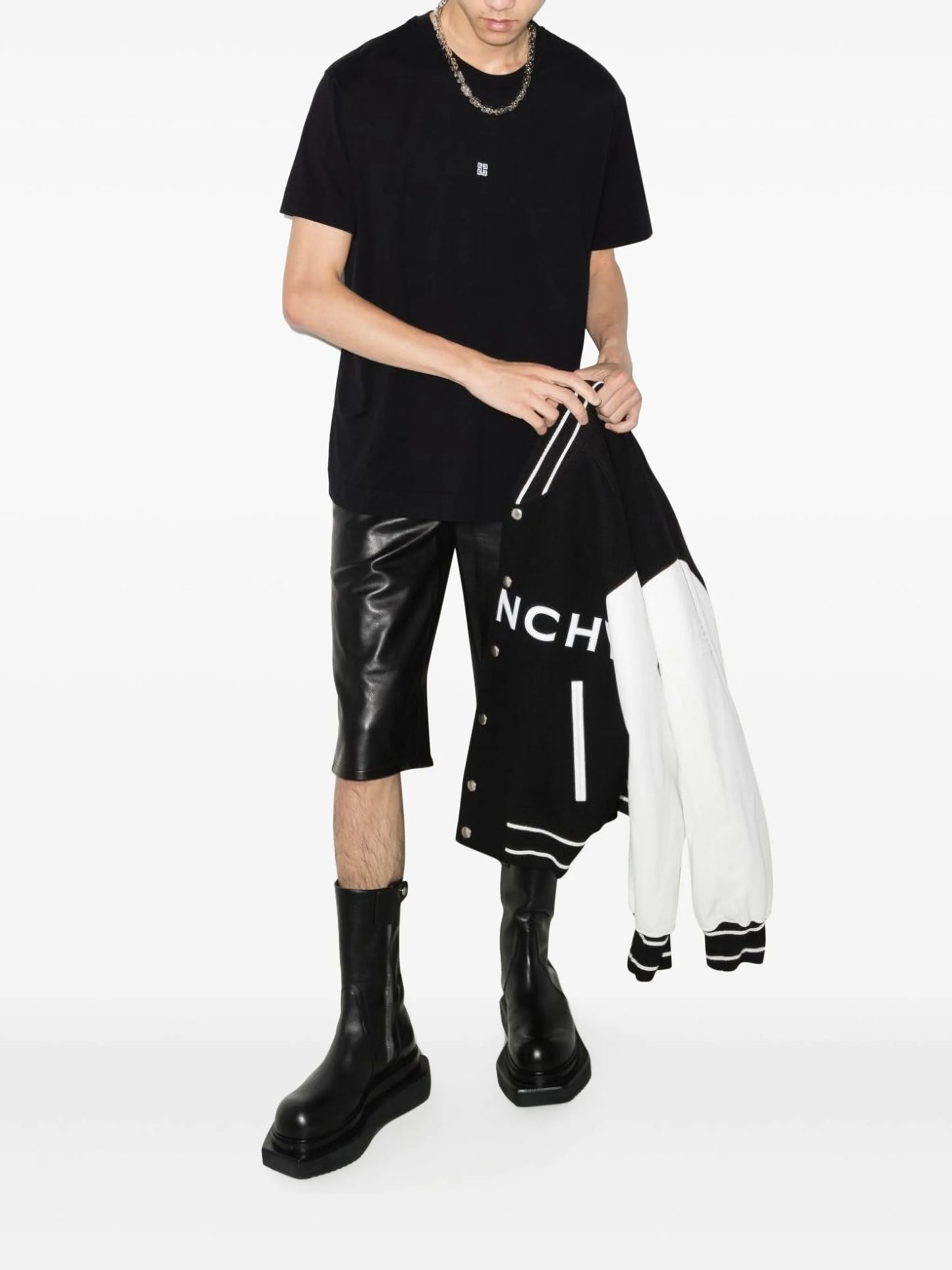 4G embroidered short-sleeve T-shirt