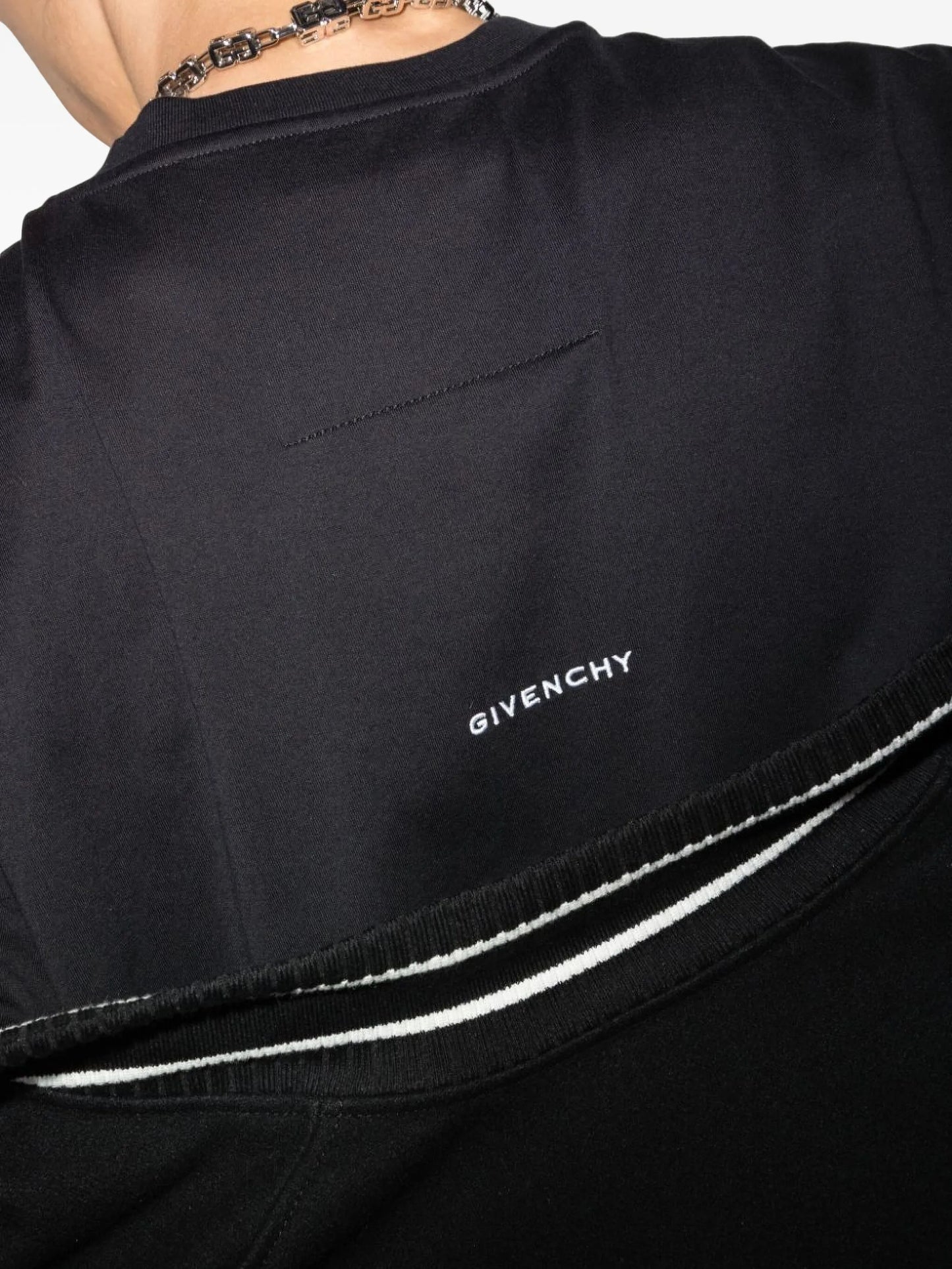 4G embroidered short-sleeve T-shirt
