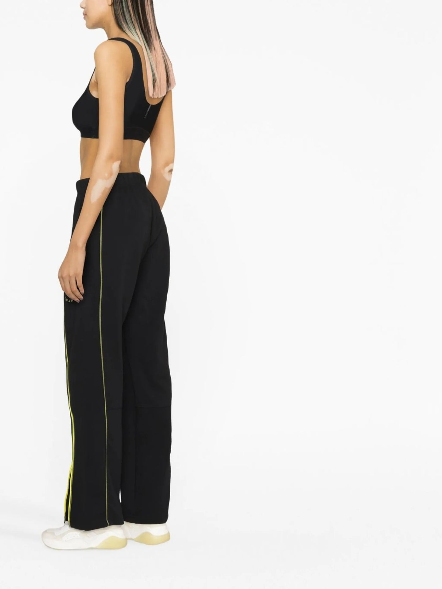 wide-leg track pants