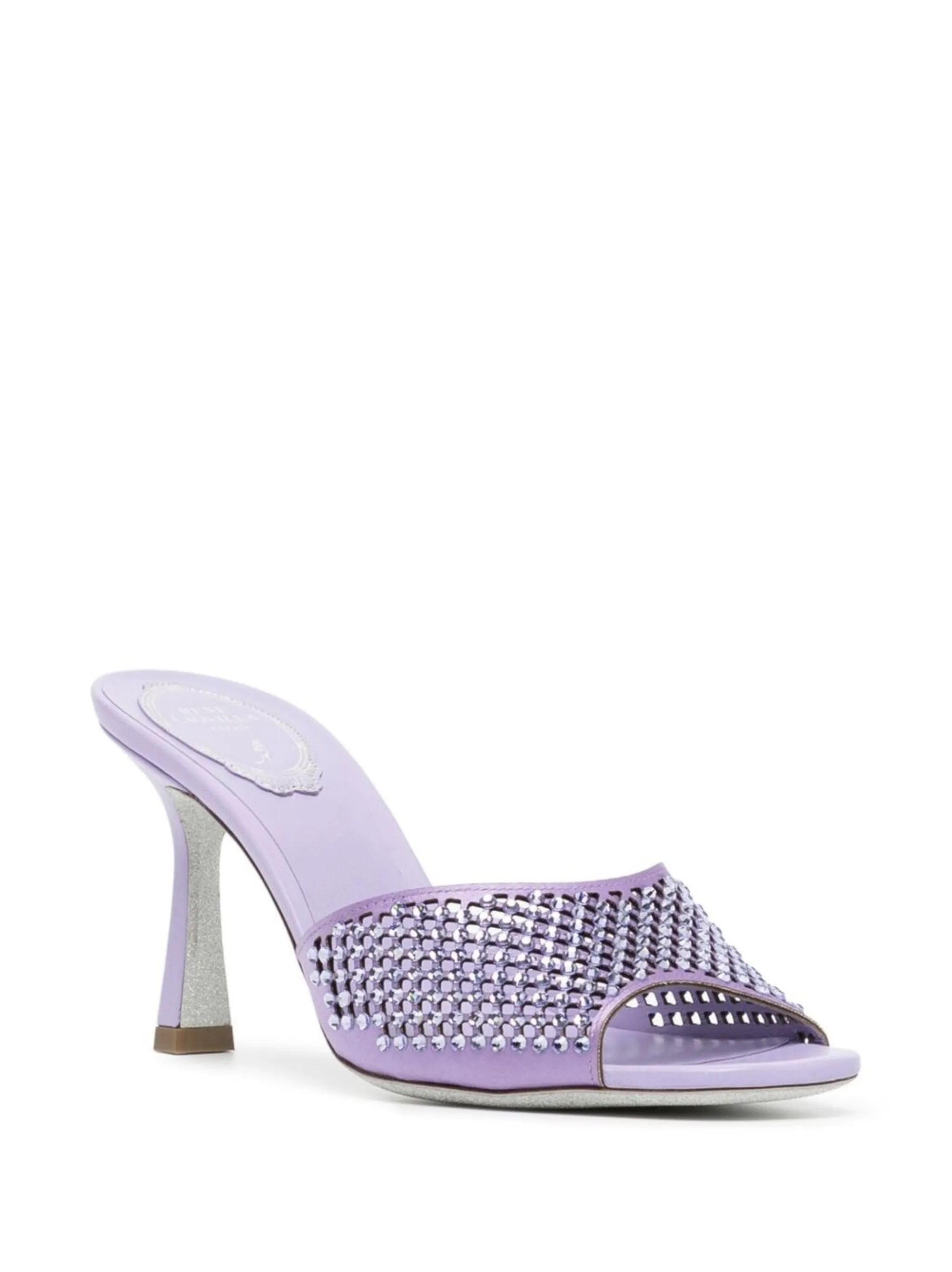 85mm crystal-embellished sandals