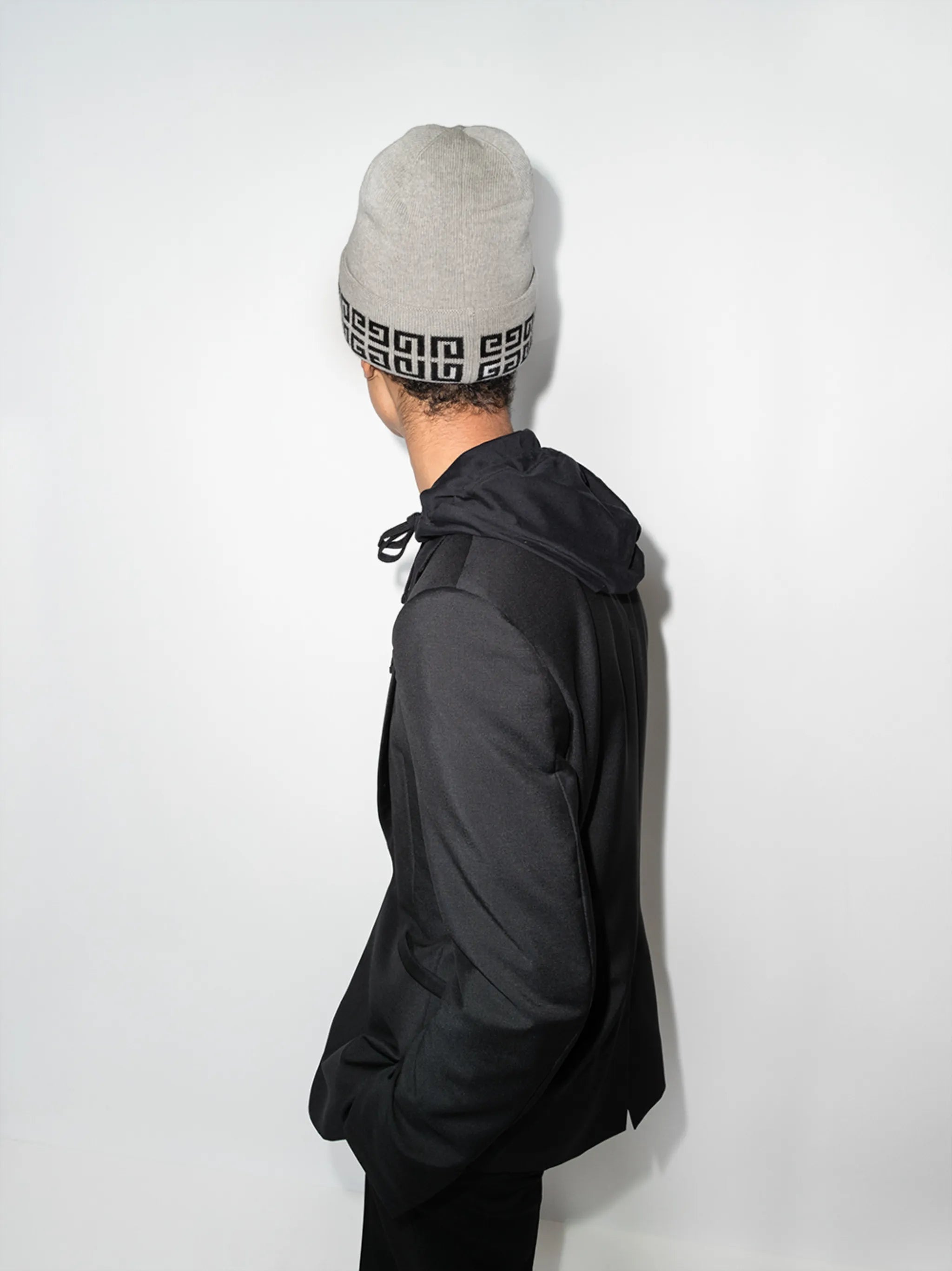 4G intarsia-knit logo beanie