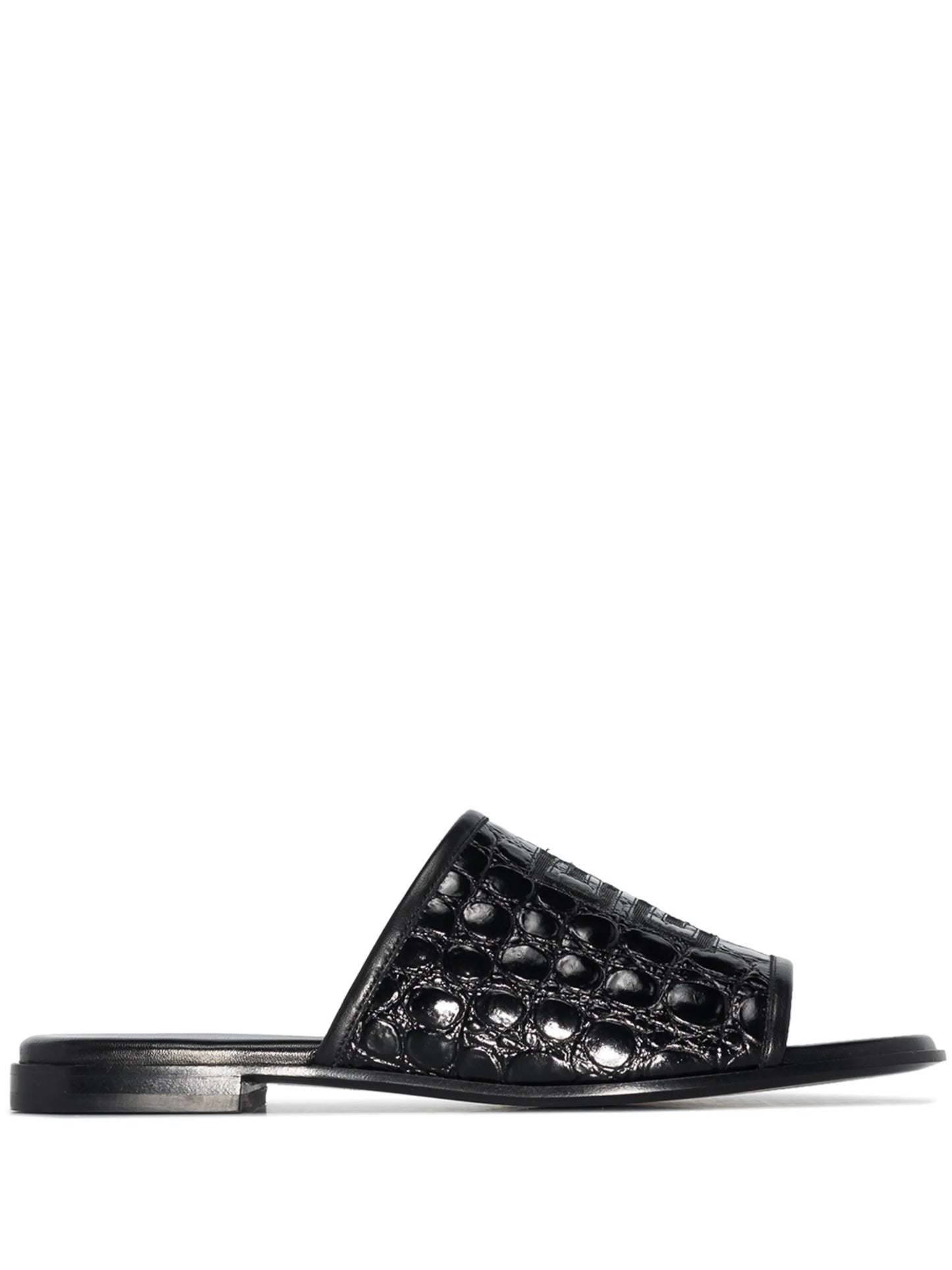 4G motif open toe sandals