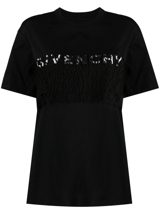 4G motif short-sleeved T-shirt