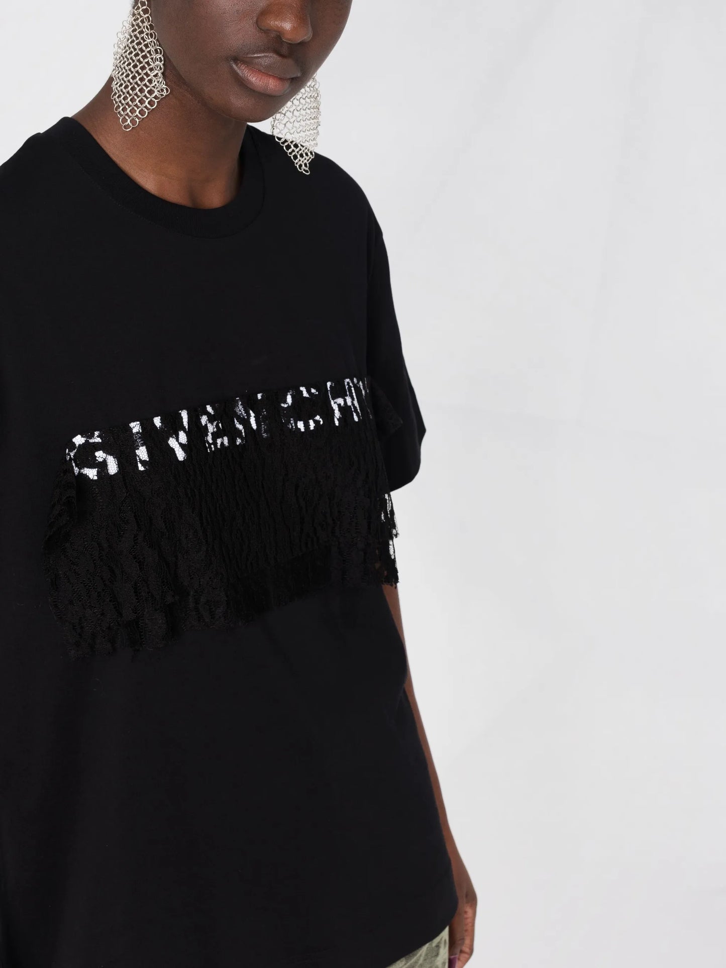 4G motif short-sleeved T-shirt