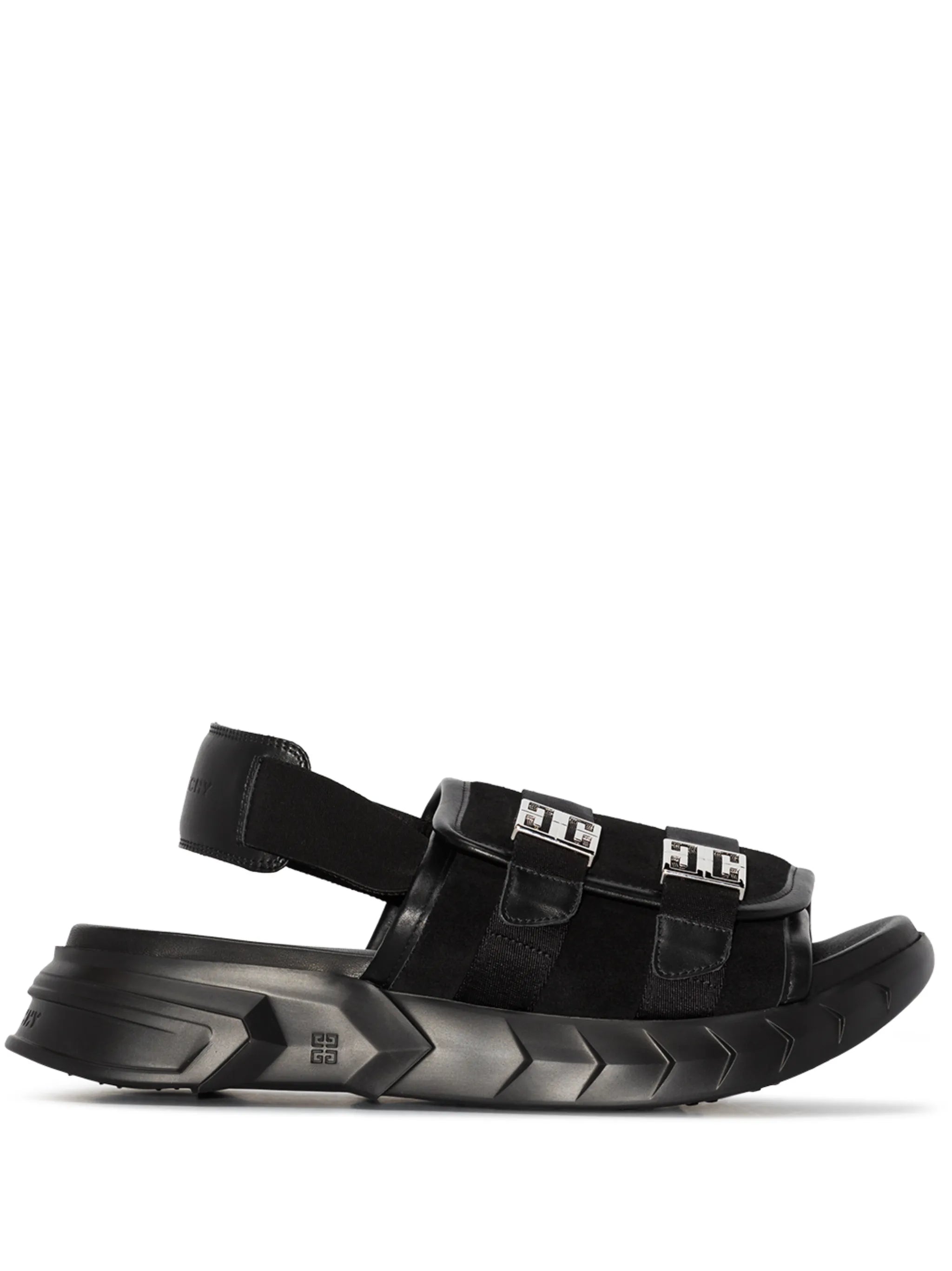 Marshmallow slingback sandals