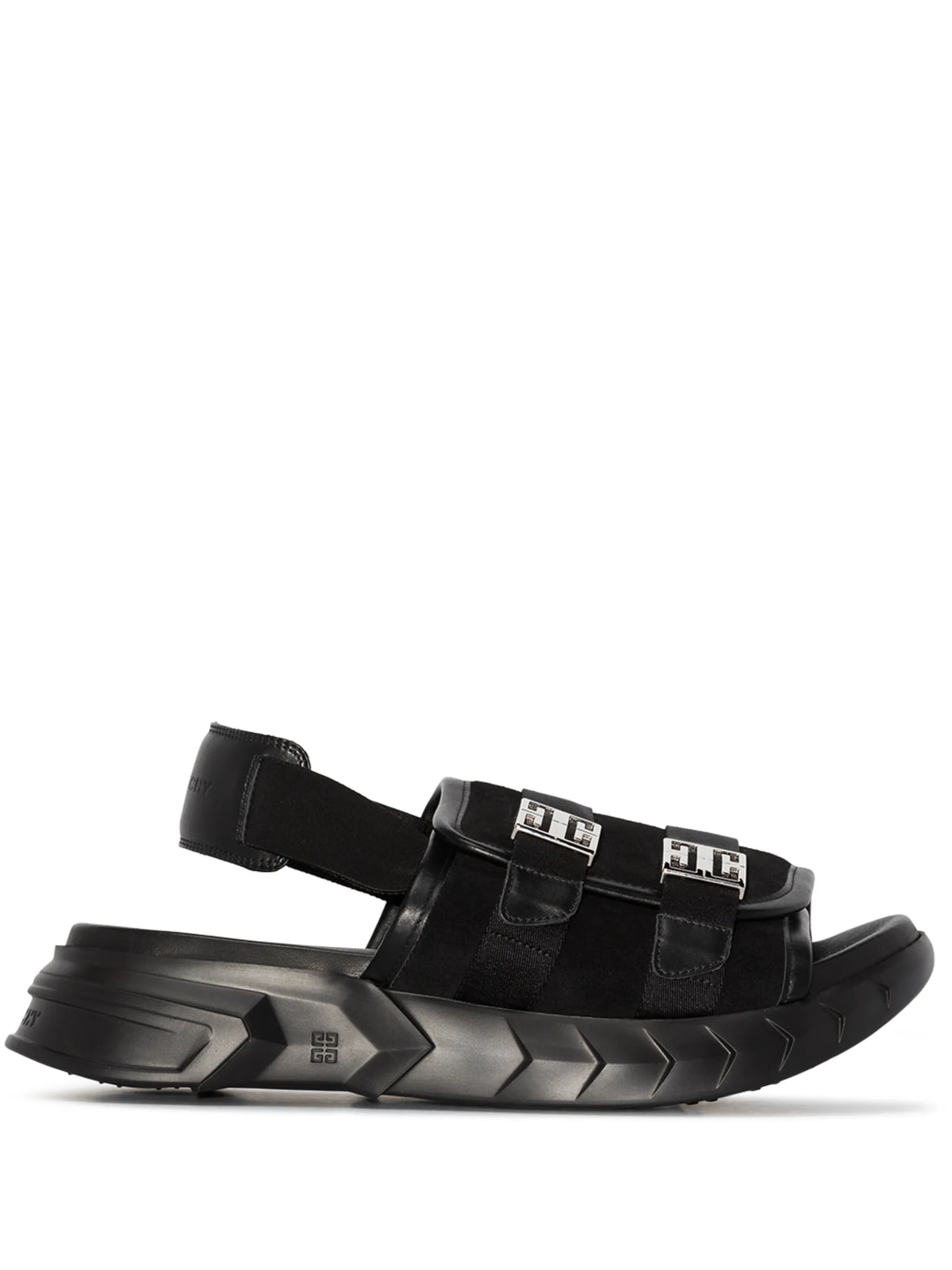 Marshmallow slingback sandals