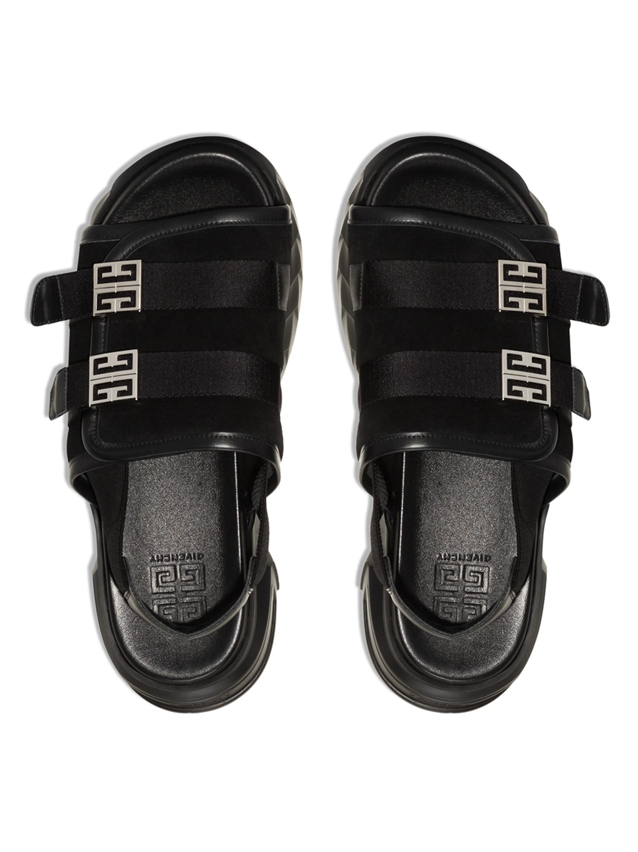 Marshmallow slingback sandals