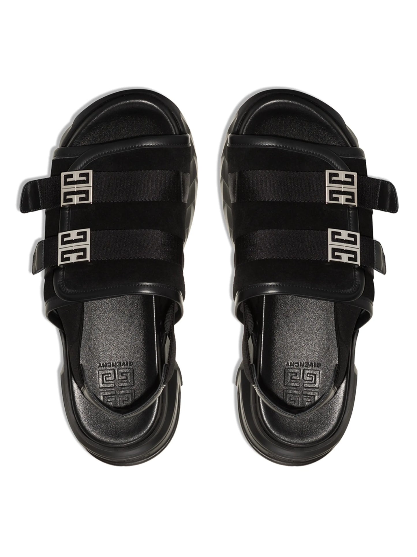 Marshmallow slingback sandals
