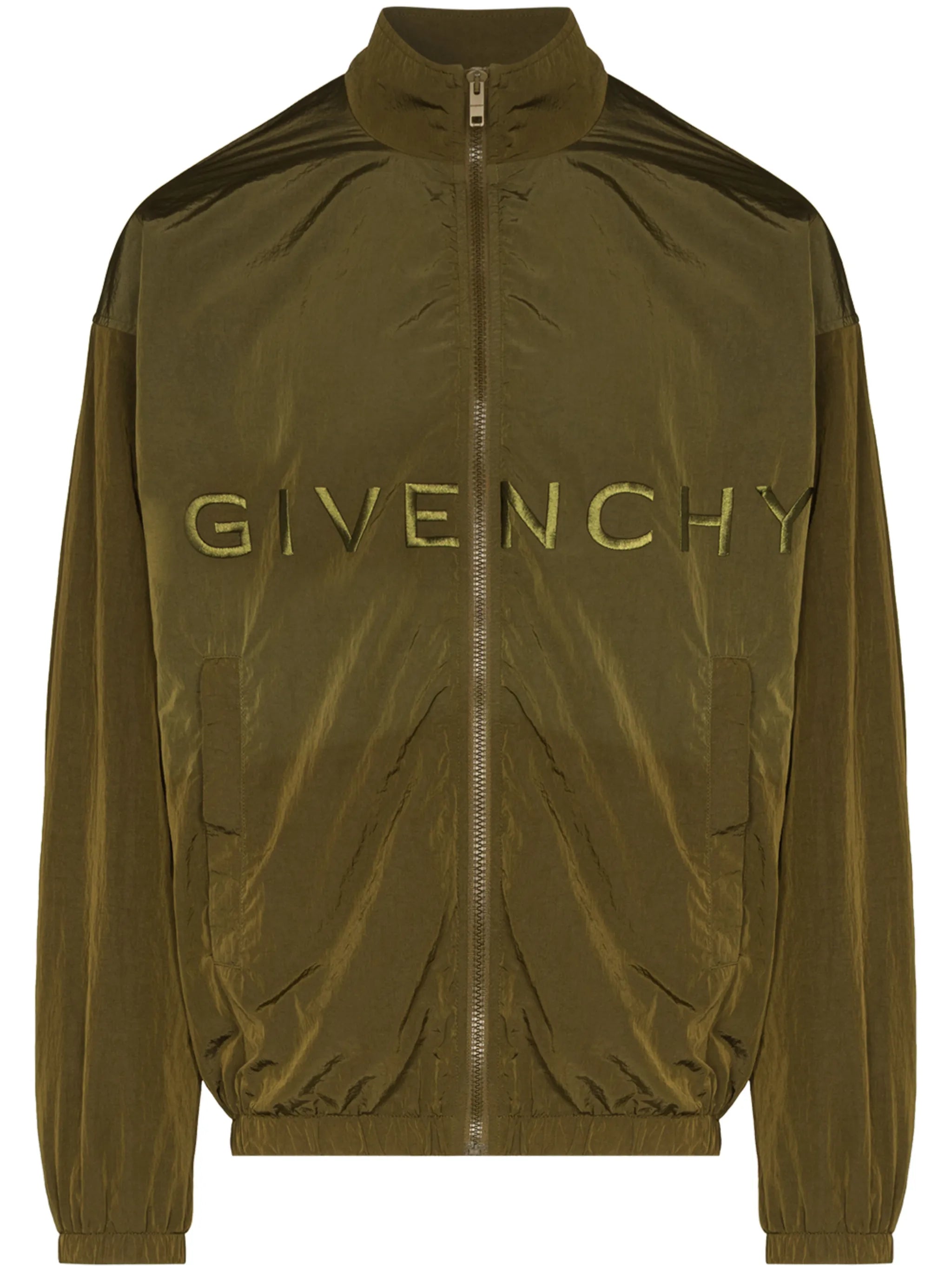 4G-embroidered windbreaker